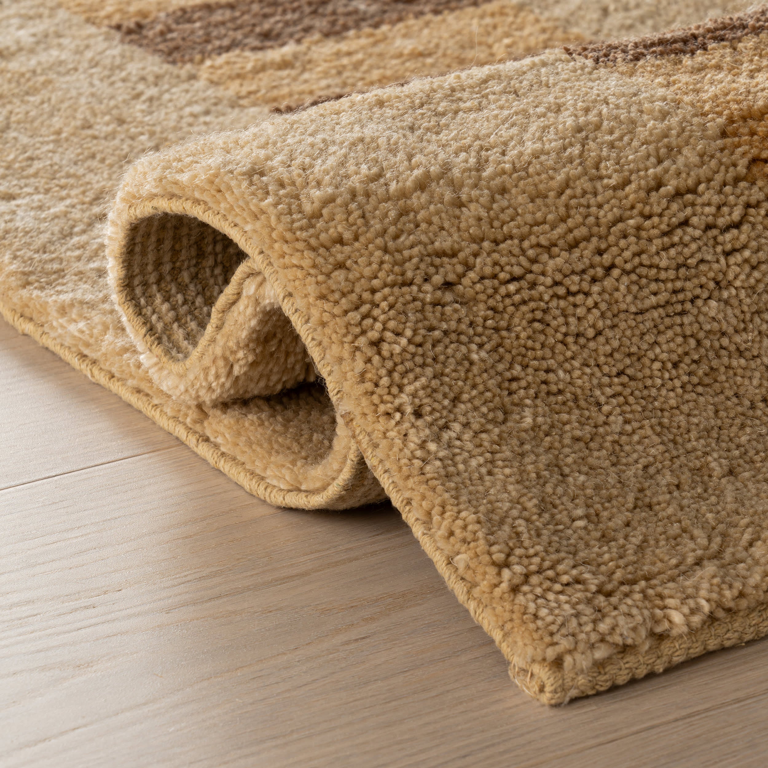 Sabrine Bordered Rug | Tan - Image 7