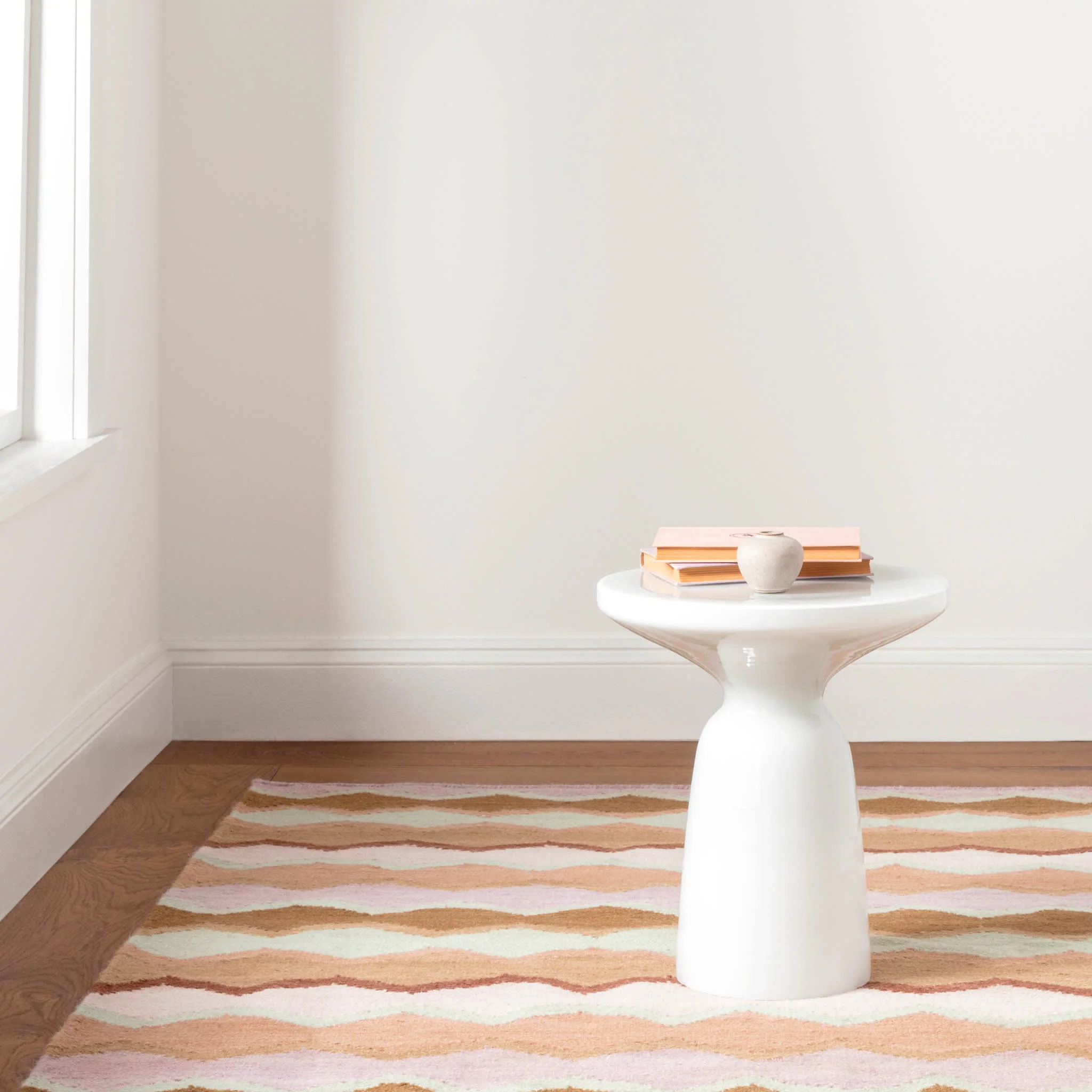 Safety Net Handwoven Wool Rug | Earth - Image 4