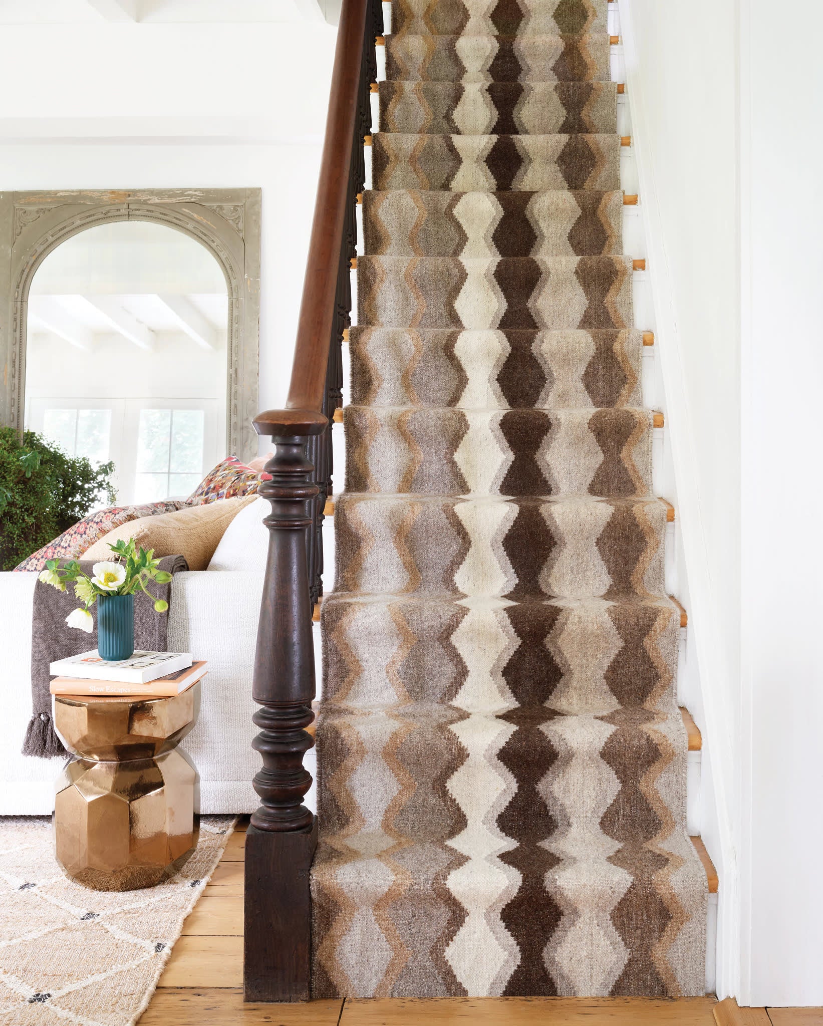 Safety Net Handwoven Wool Rug | Neutral - Image 2