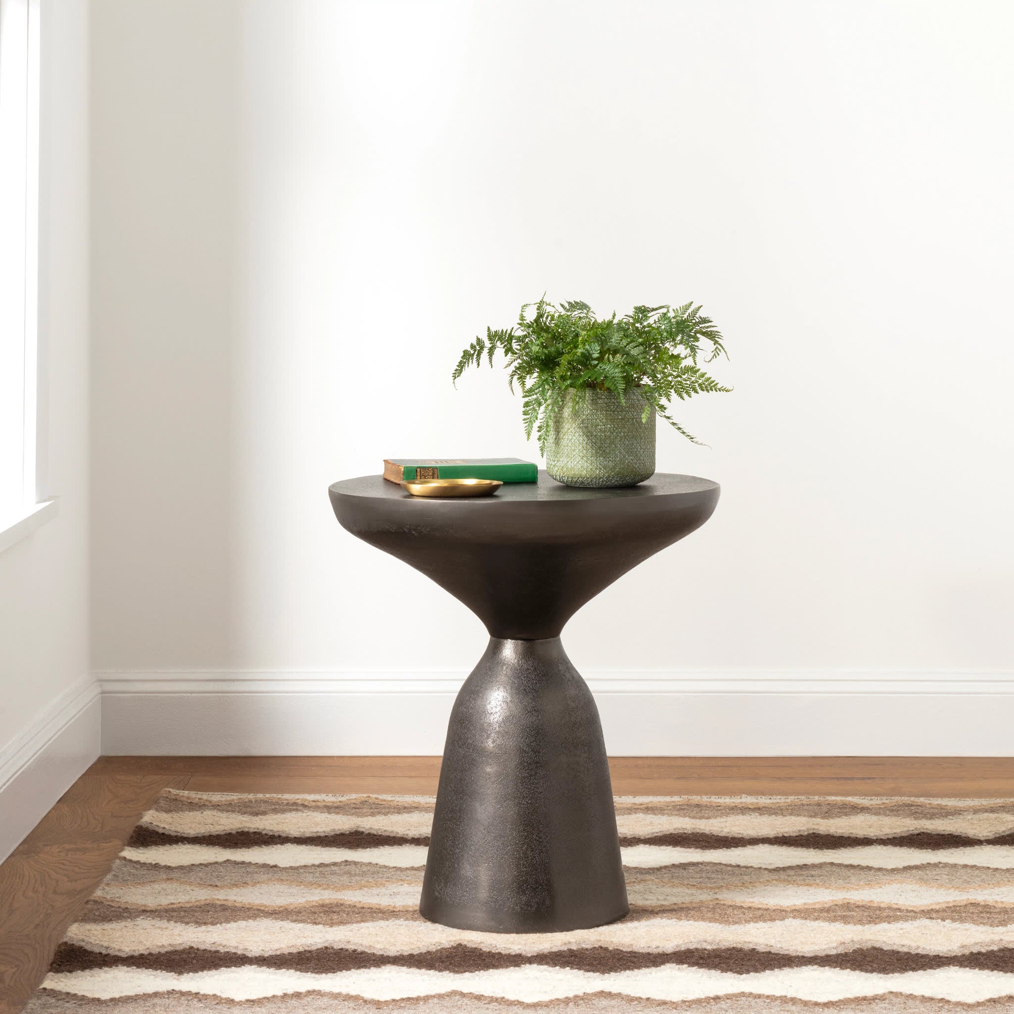Safety Net Handwoven Wool Rug | Neutral - Image 3