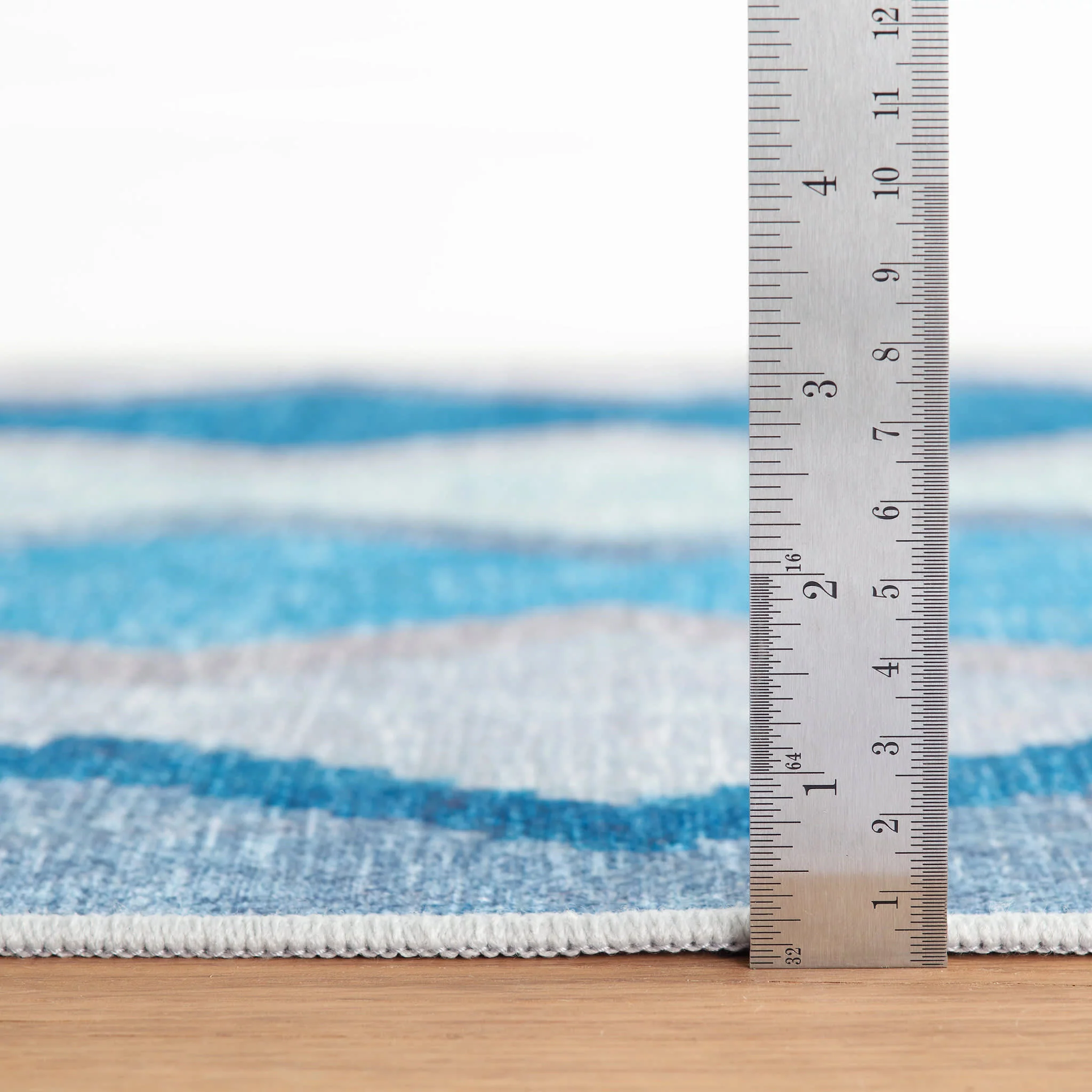 Safety Net Machine Washable Rug | Blue - Image 4