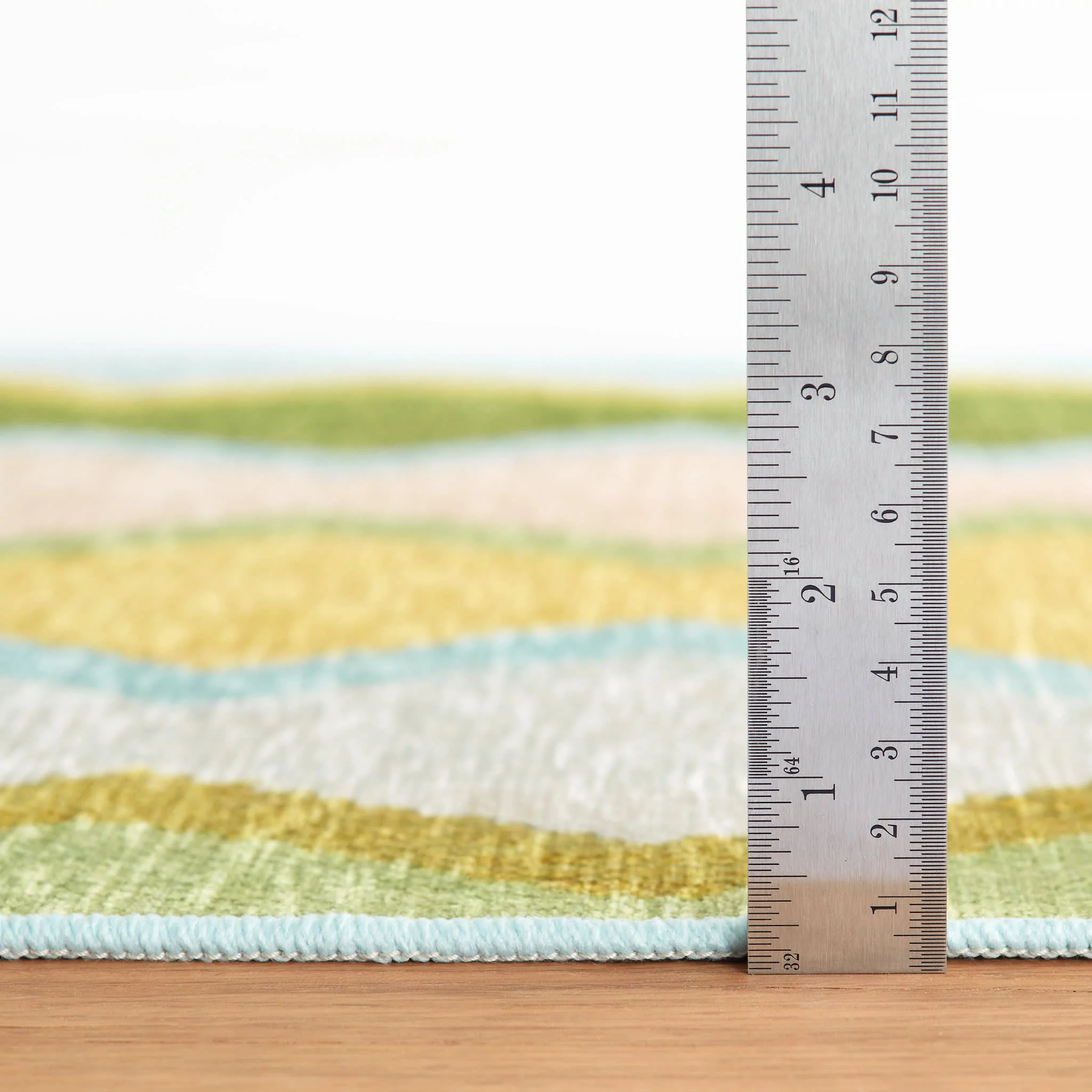 Safety Net Machine Washable Rug | Green - Image 5