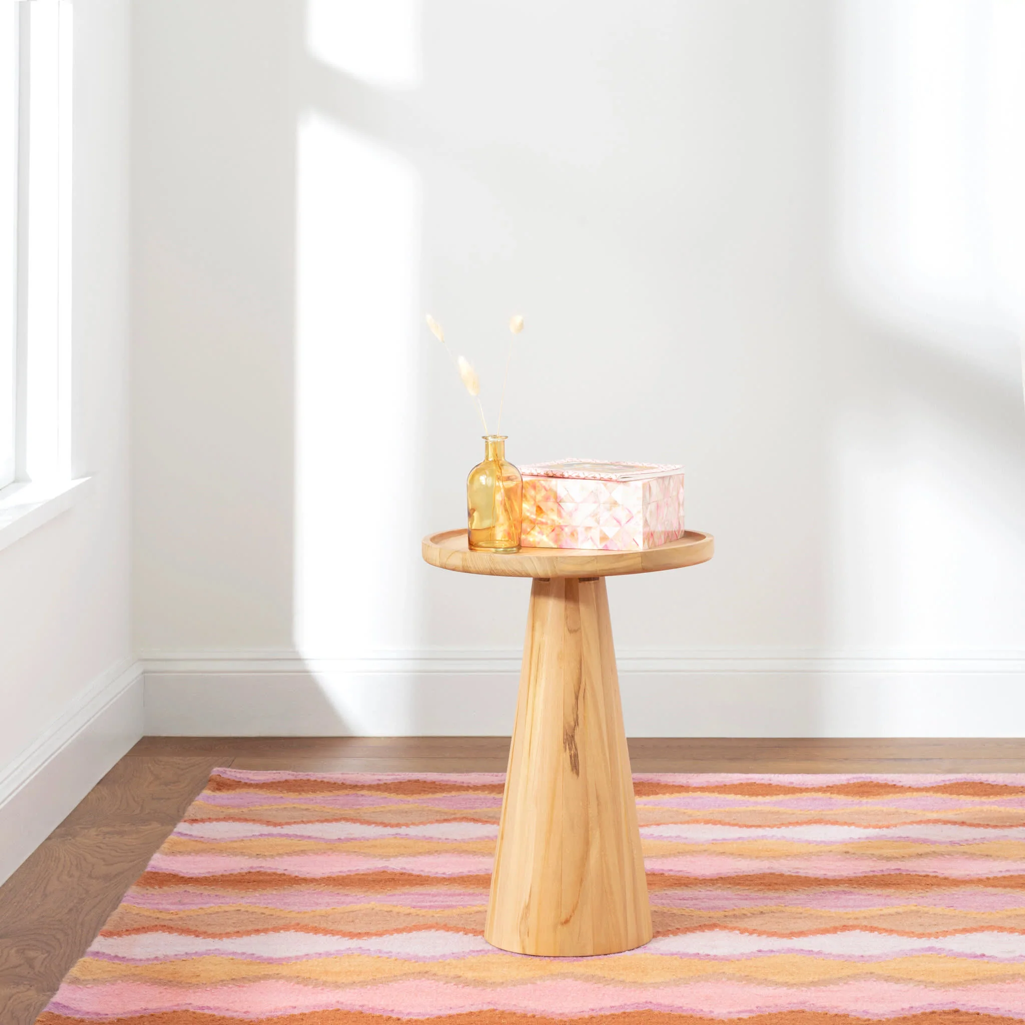 Safety Net Handwoven Wool Rug | Spice - Image 2