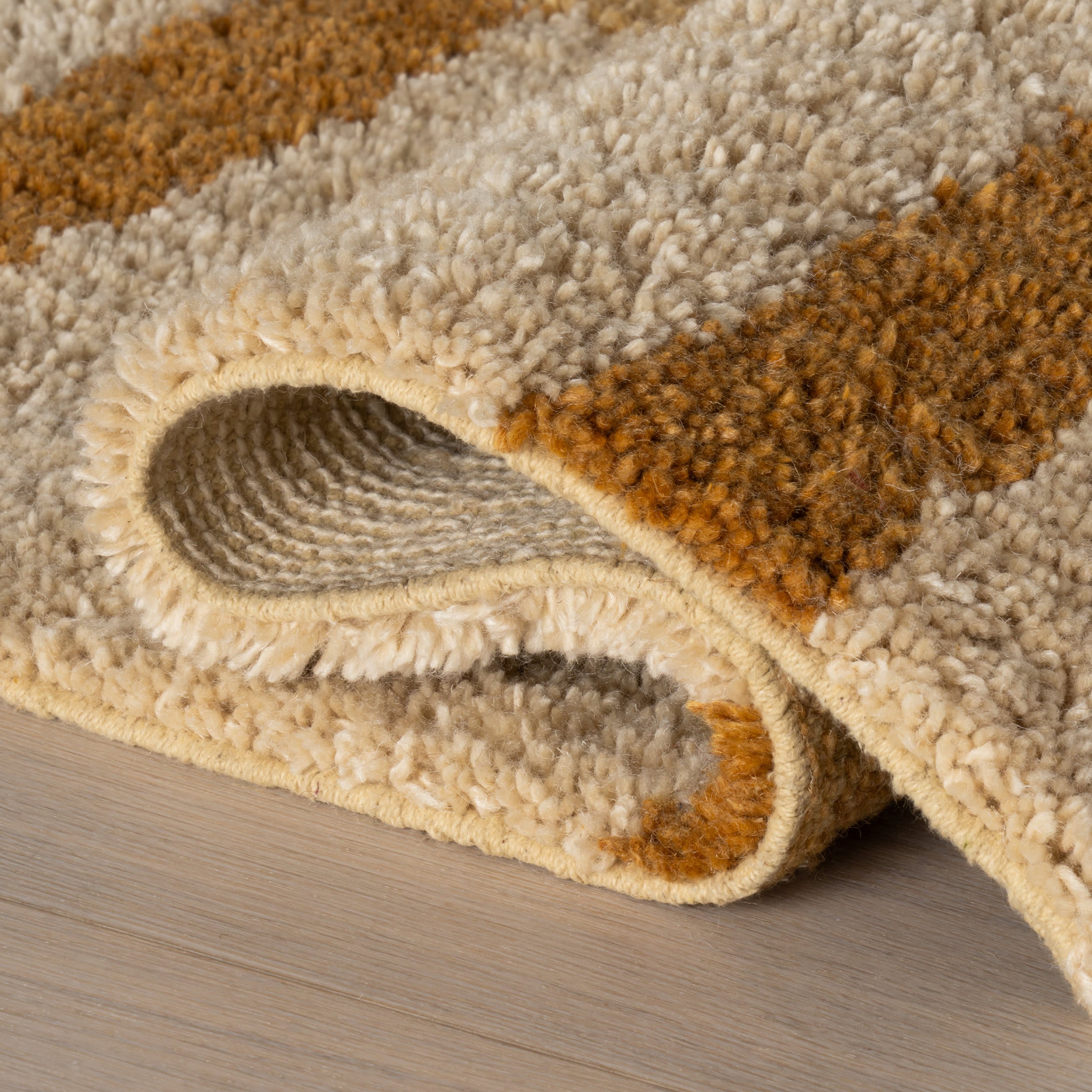 Saga Geometric Rug | Amber - Image 5