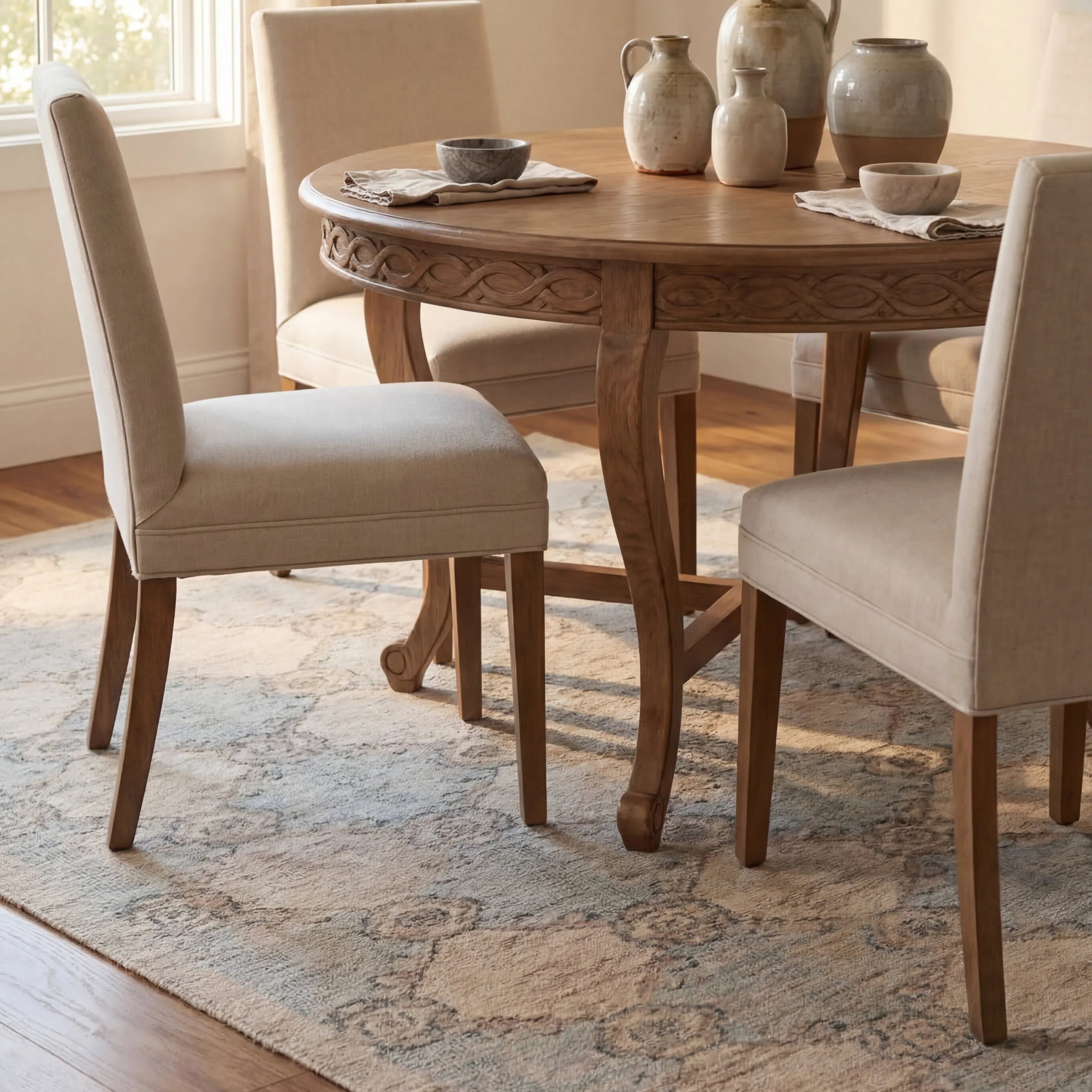 Sahi Traditional Diamond Washable Rug | Blue - Image 7