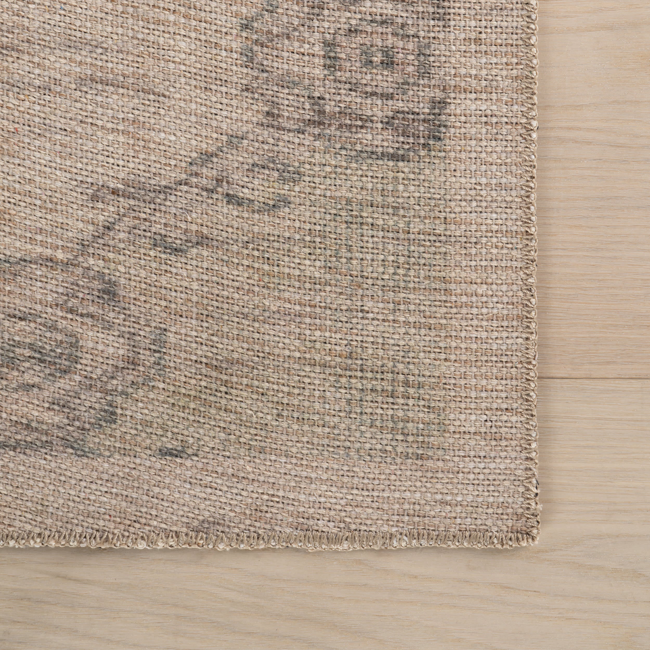 Sahi Traditional Diamond Washable Rug | Green - Image 4