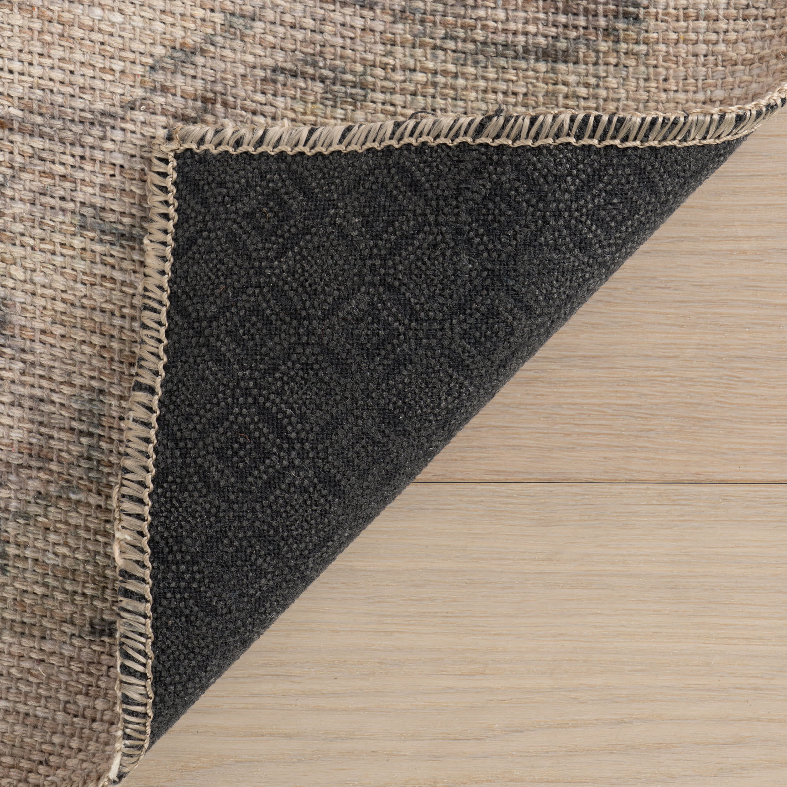 Sahi Traditional Diamond Washable Rug | Green - Image 8