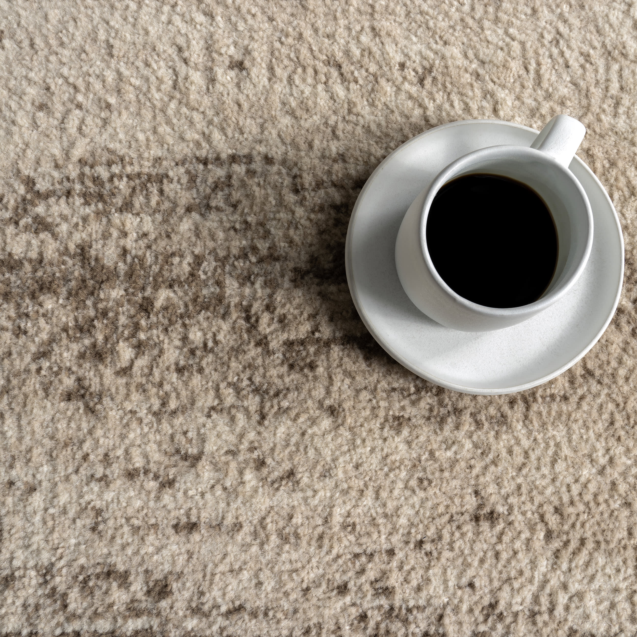 Saida Bordered Rug | Brown - Image 8