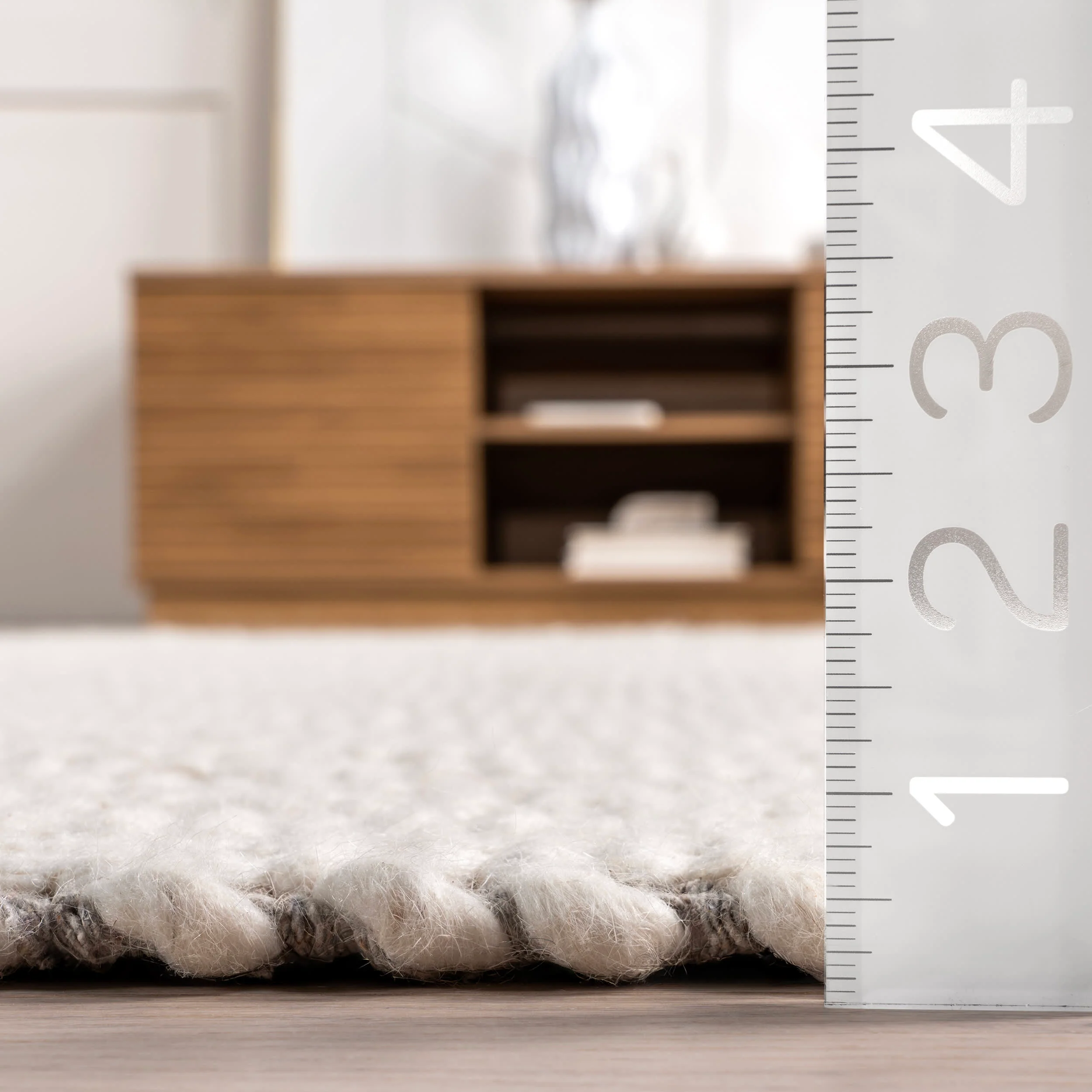 Sailor Handwoven Striped Rug | Ivory - Image 5