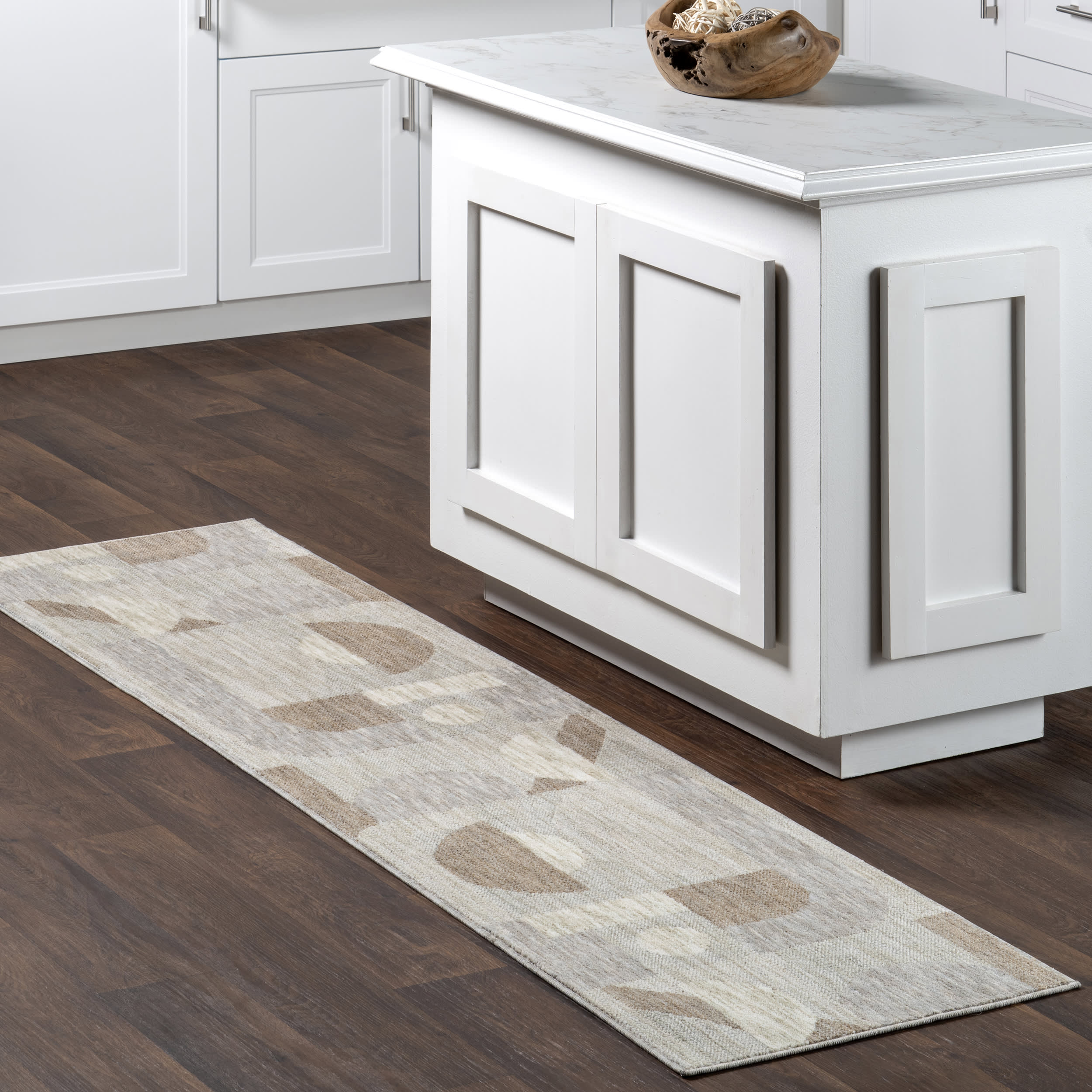 Salia Renewed Moons Rug | Beige - Image 2