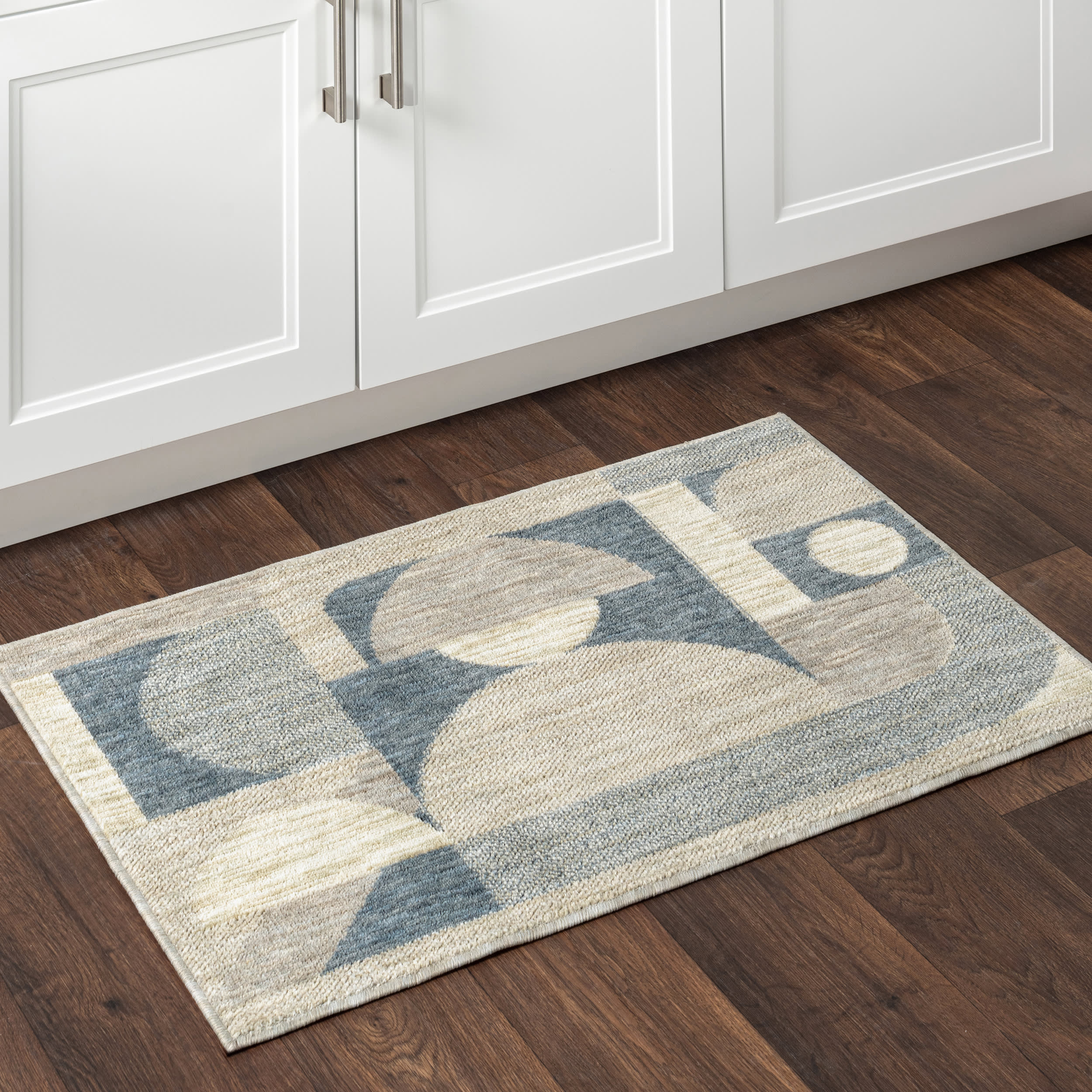 Salia Renewed Moons Rug | Blue - Image 8
