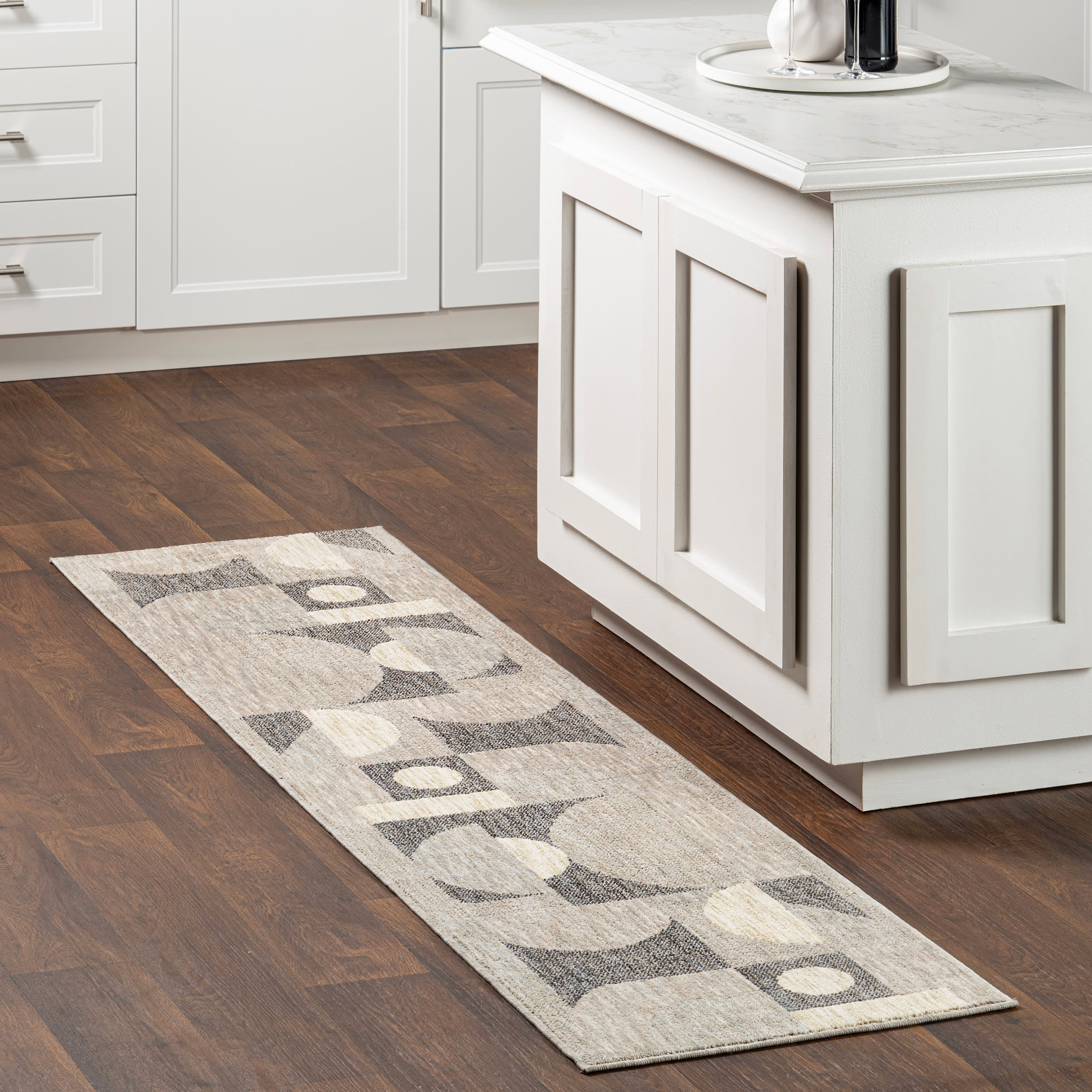 Salia Renewed Moons Rug | Dark Grey - Image 2