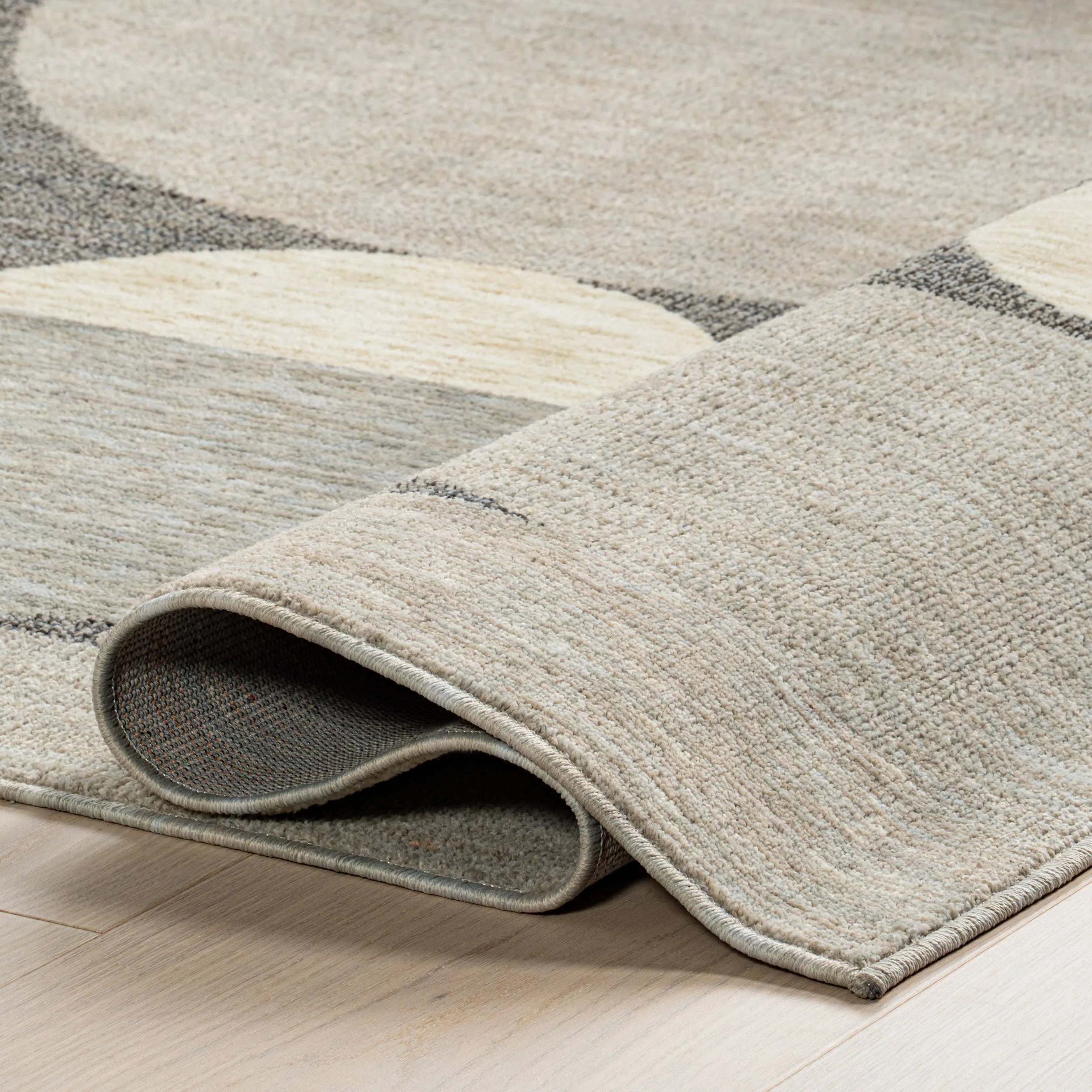 Salia Renewed Moons Rug | Dark Grey - Image 9