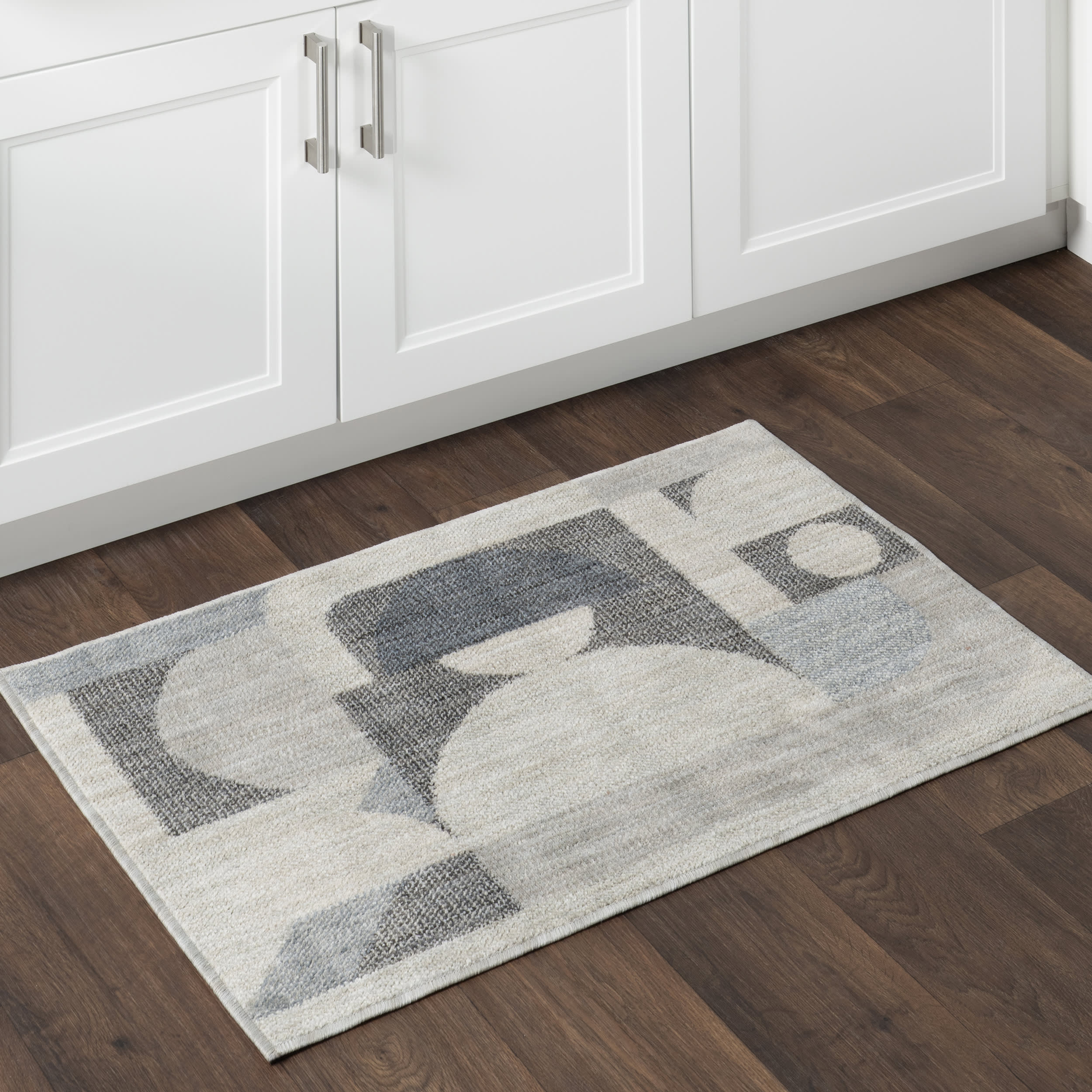 Salia Renewed Moons Rug | Grey - Image 7