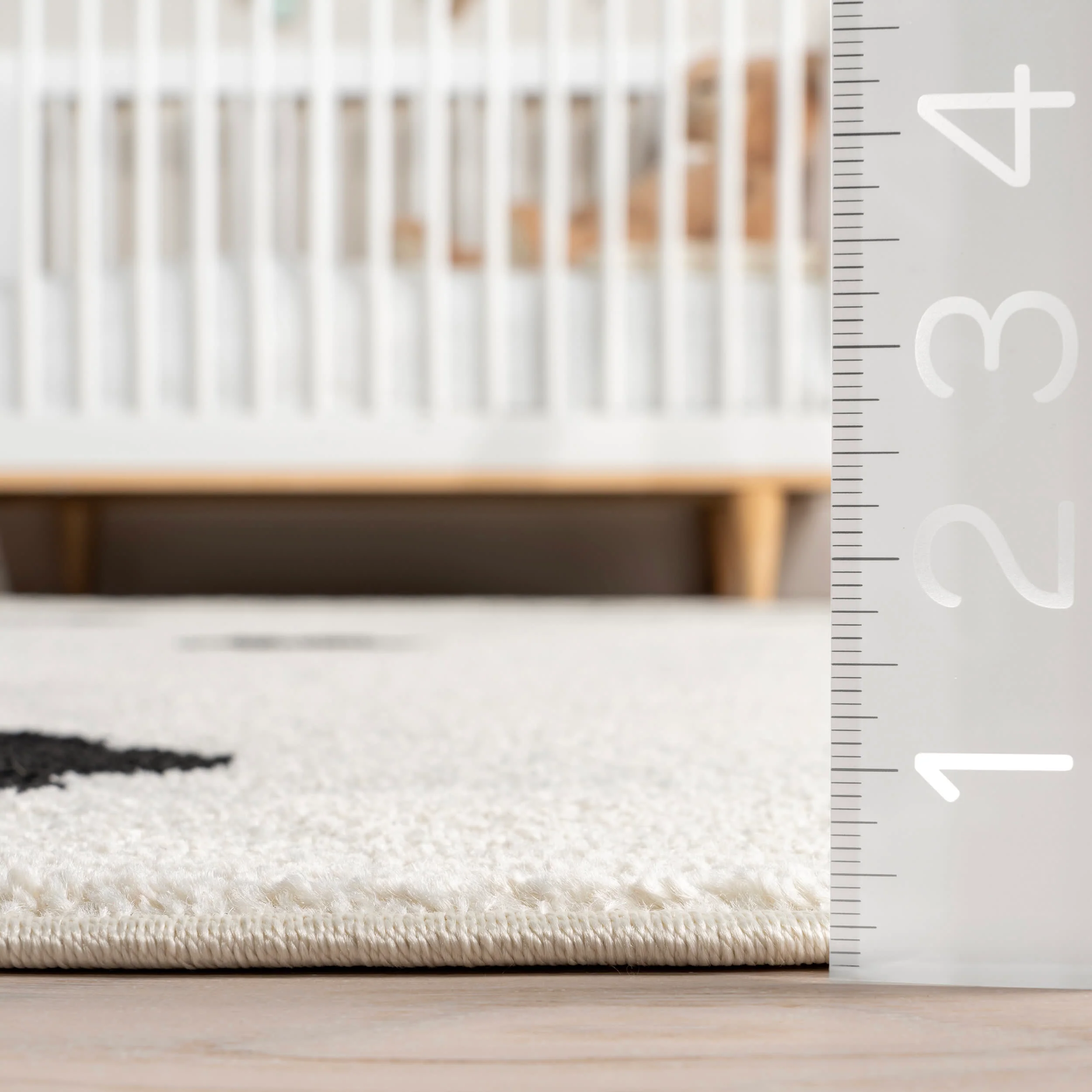 Sami Kids Hedgehog Rug | Off-White - Image 5