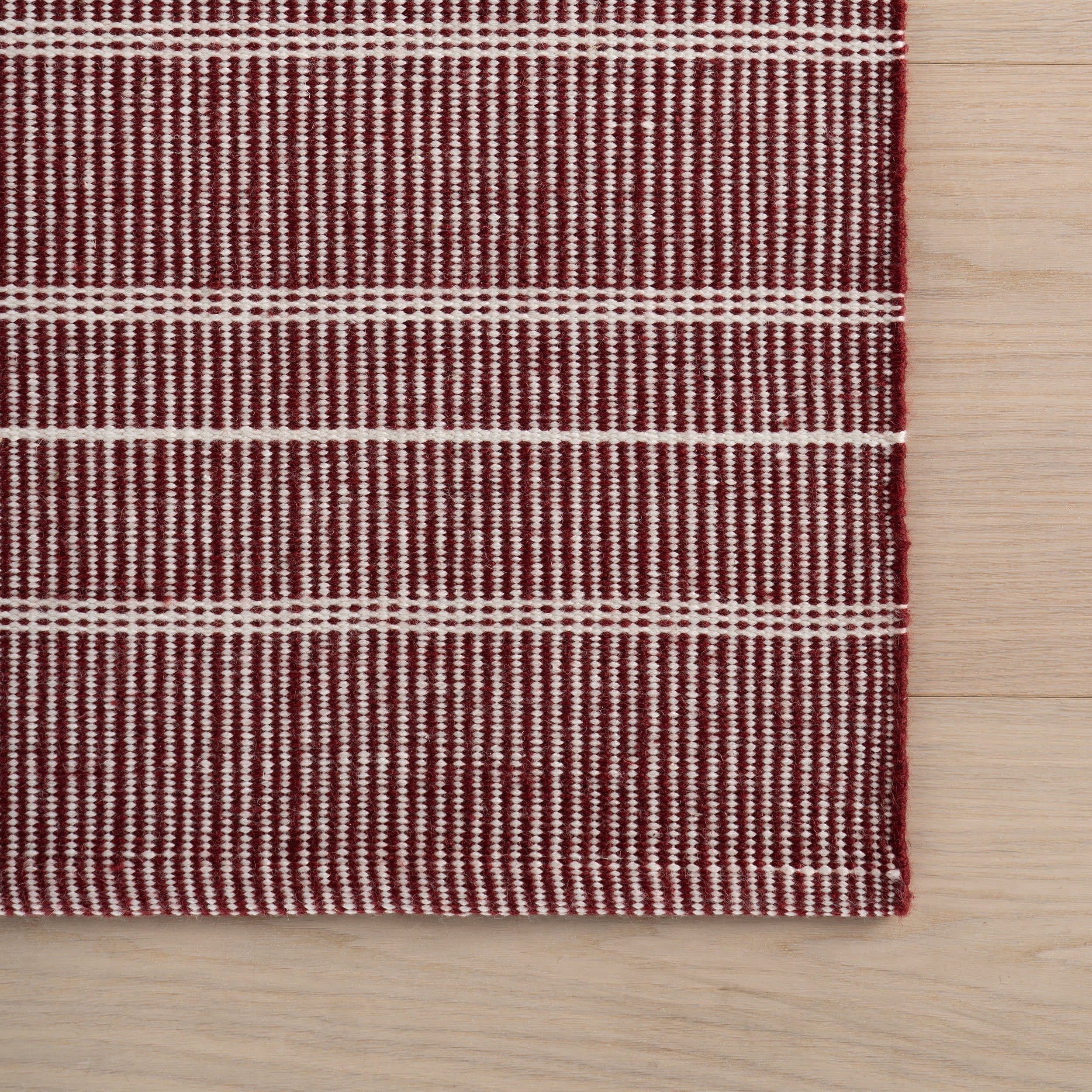 Samson Handwoven Indoor/Outdoor Custom Rug by Bunny Williams | Red - Image 6