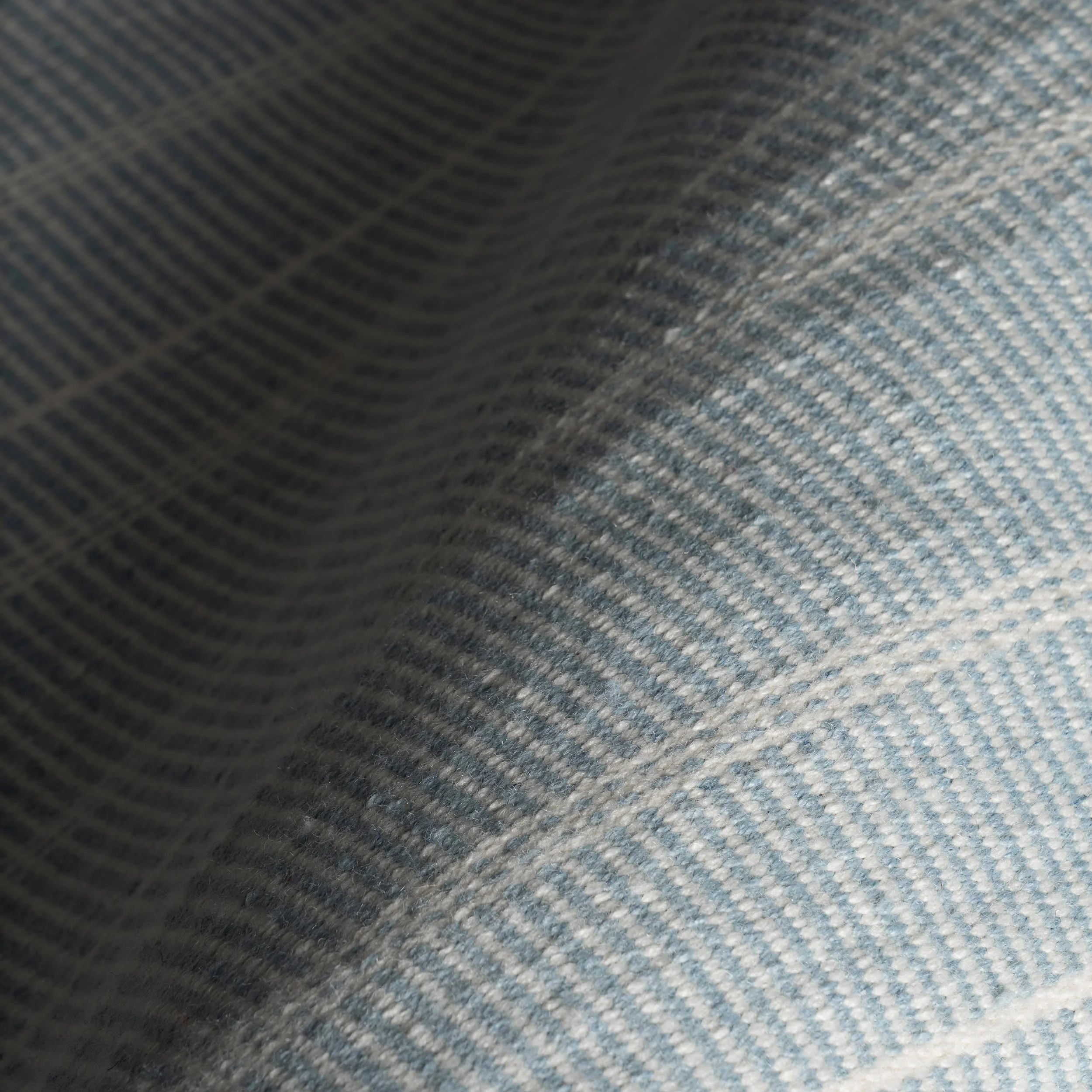 Samson Handwoven Indoor/Outdoor Custom Rug by Bunny Williams | Swedish Blue - Image 4