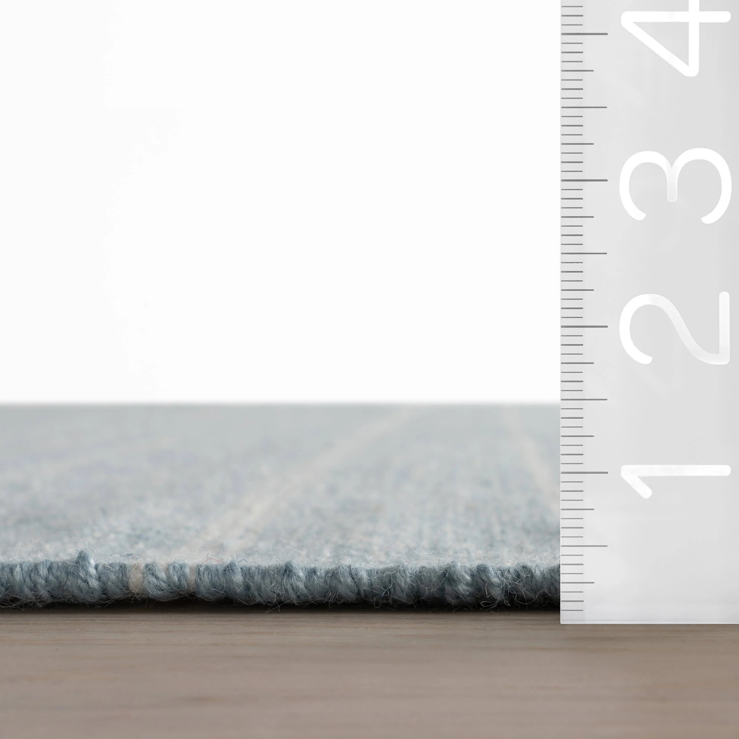 Samson Handwoven Indoor/Outdoor Custom Rug by Bunny Williams | Swedish Blue - Image 5