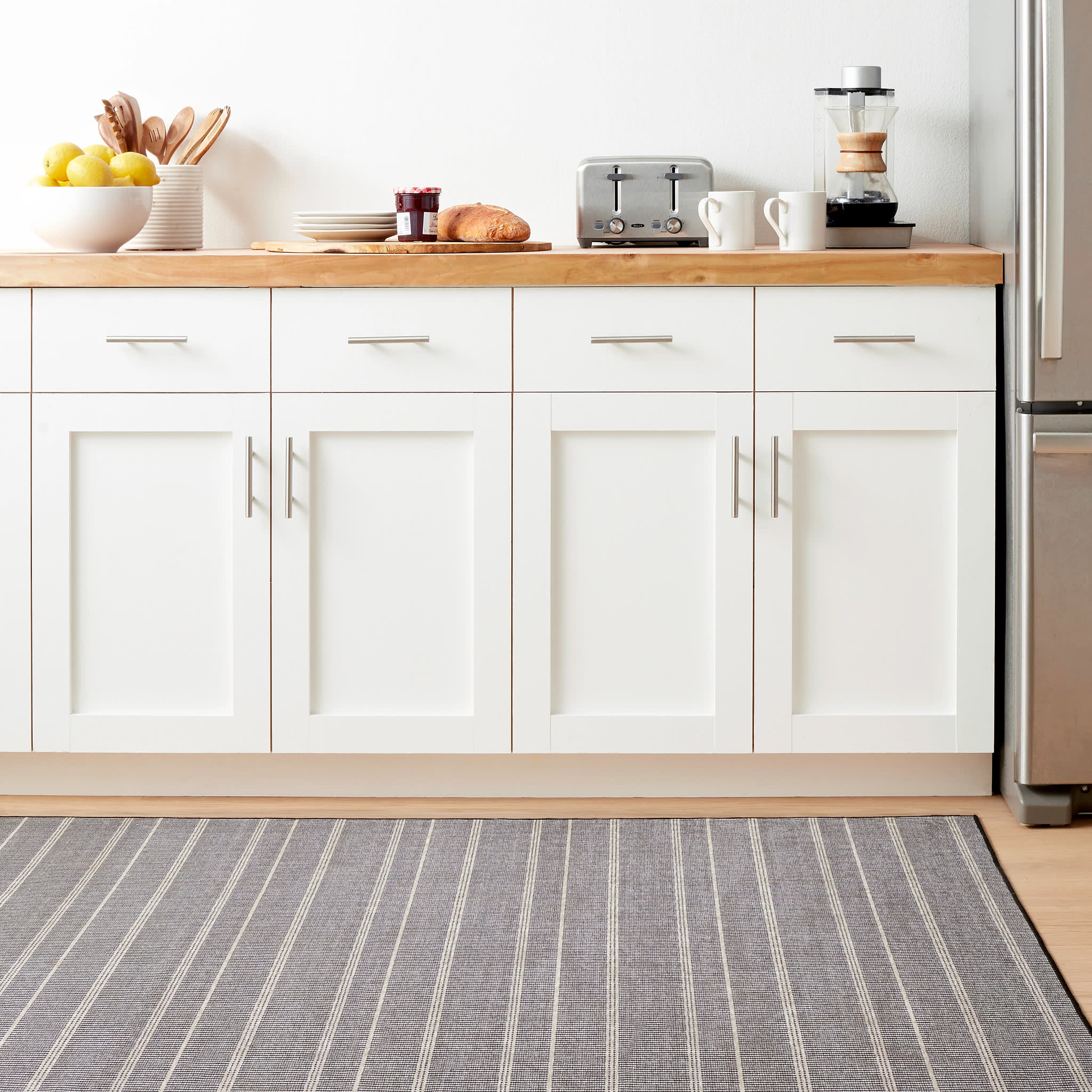Samson Machine Washable Rug by Bunny Williams | Black - Image 2