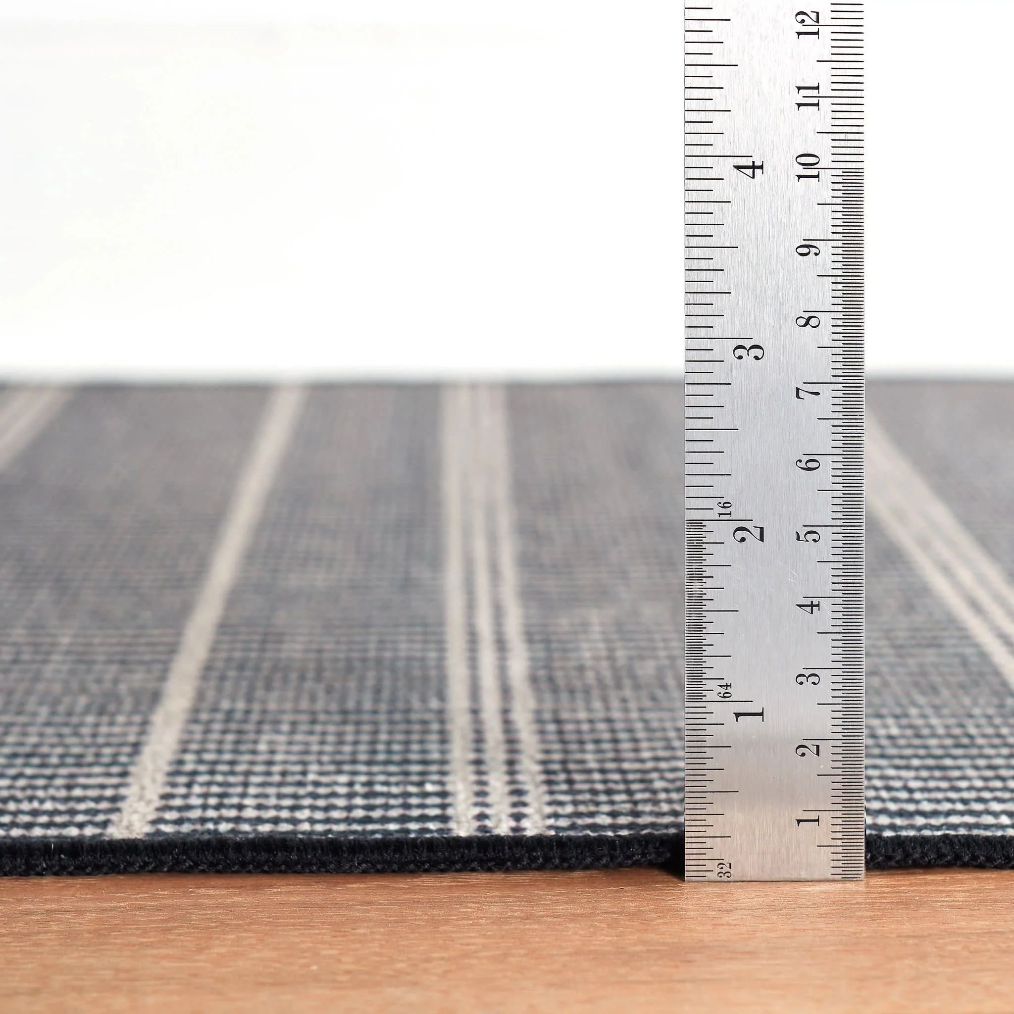Samson Machine Washable Rug by Bunny Williams | Black - Image 4