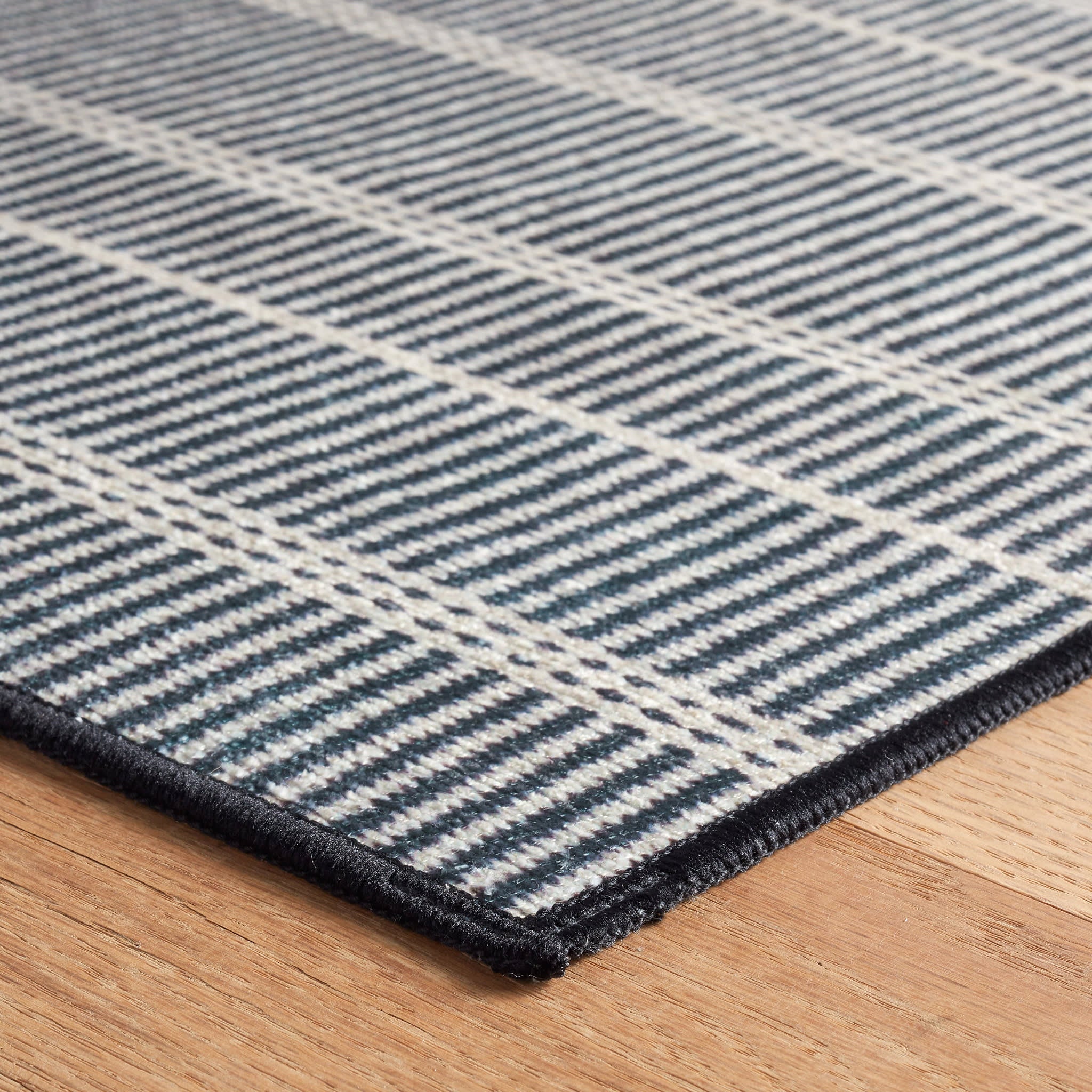 Samson Machine Washable Rug by Bunny Williams | Black - Image 5