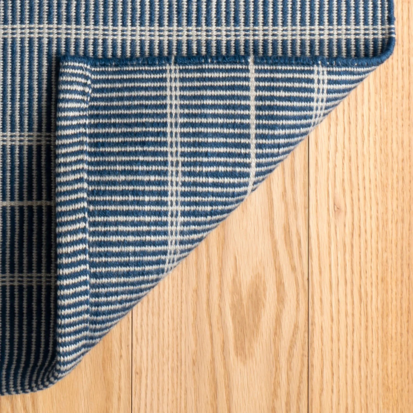 Samson Handwoven Indoor/Outdoor Custom Rug by Bunny Williams | Navy - Image 9