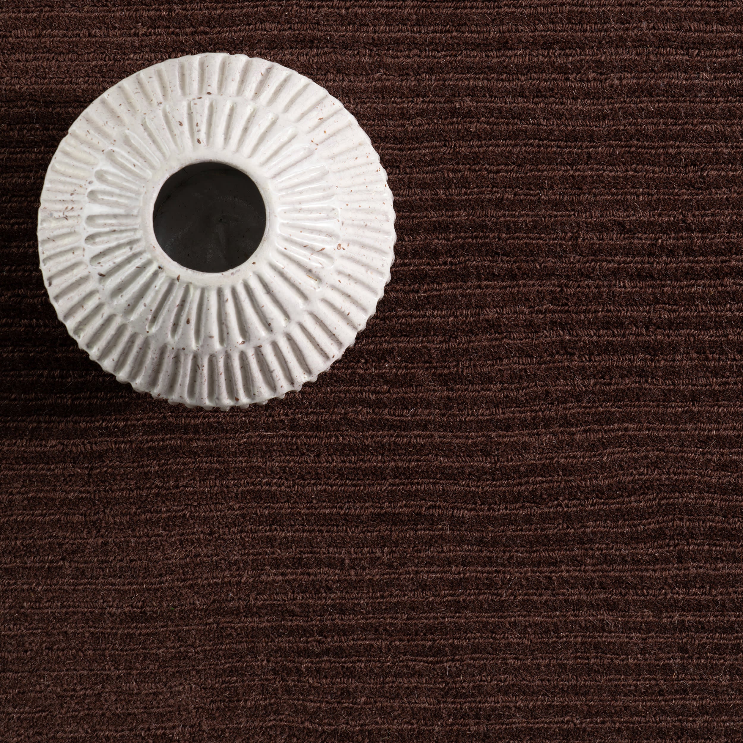 Sanami Striped Bohemian Rug | Truffle Brown - Image 4