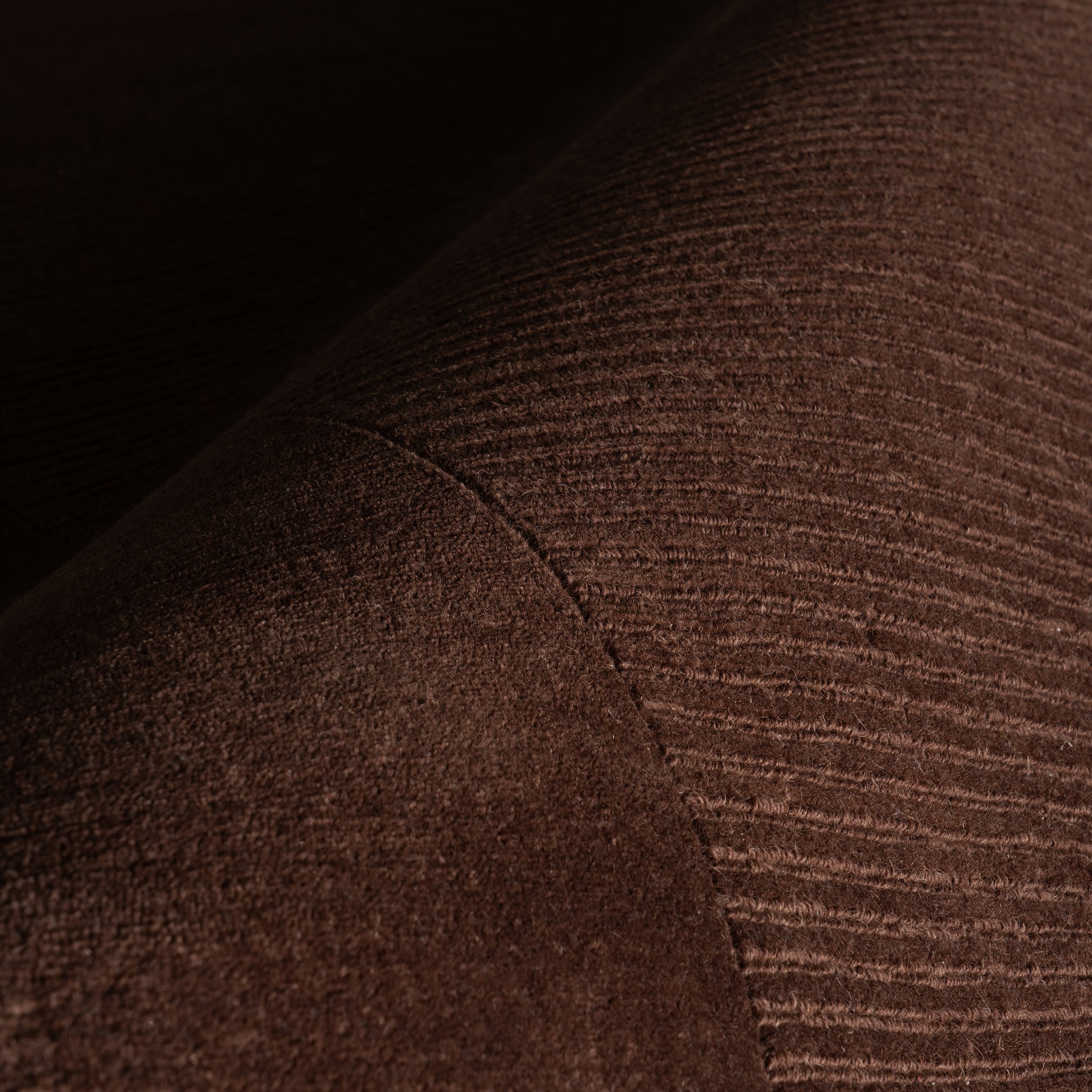 Sanami Striped Bohemian Rug | Truffle Brown - Image 7