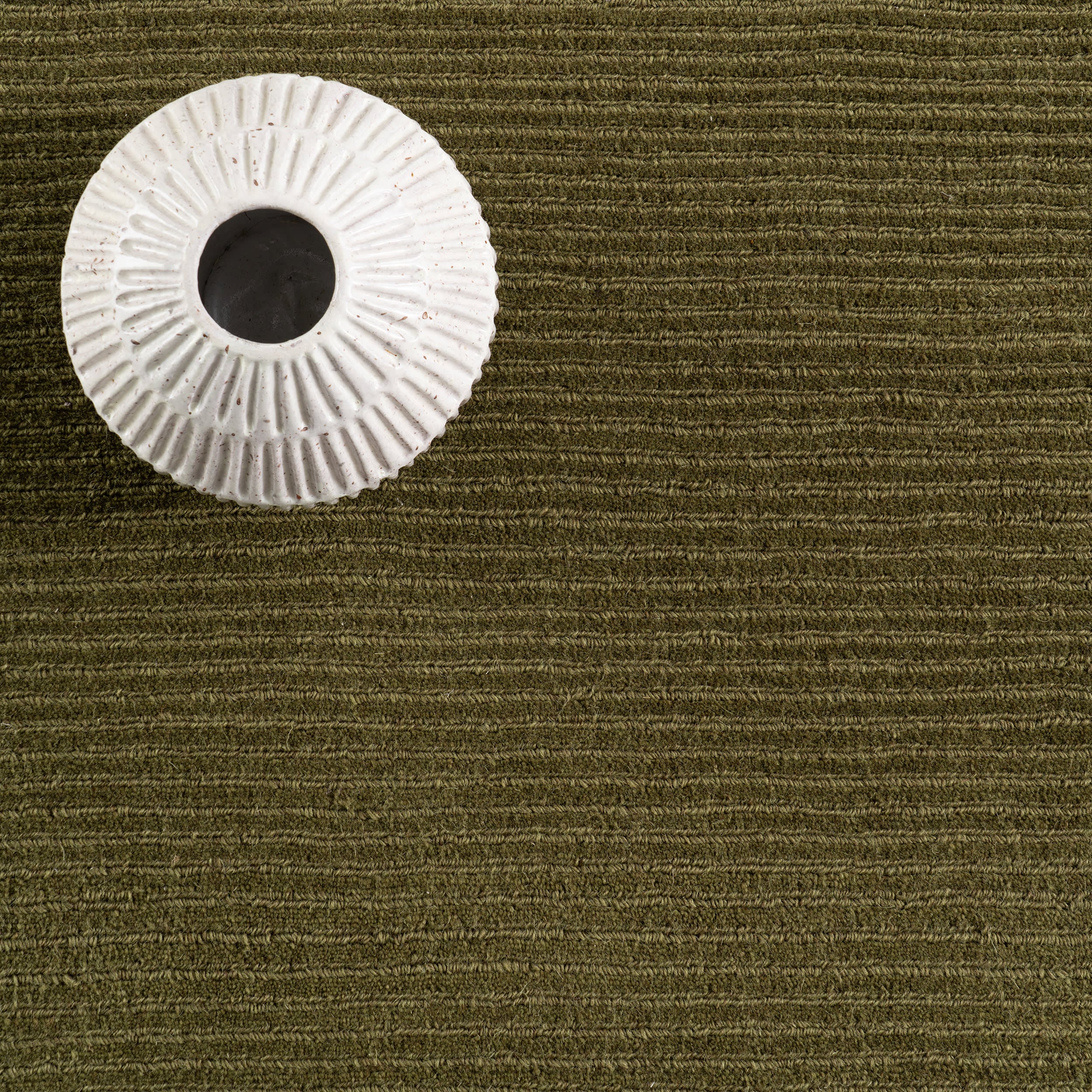 Sanami Striped Bohemian Rug | Verdant Green - Image 3