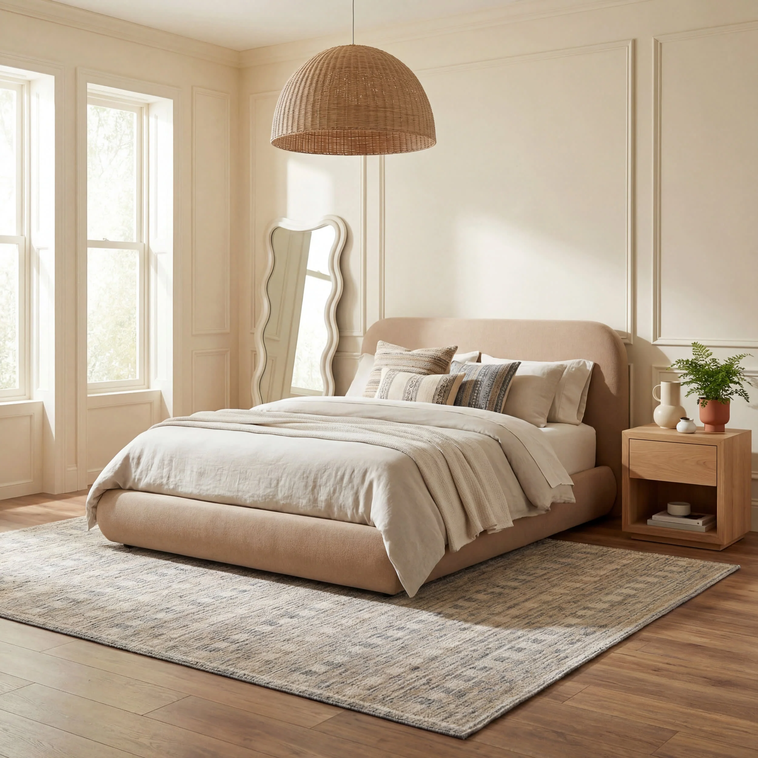Sani Modern Southwestern Rug | Grey - Image 10