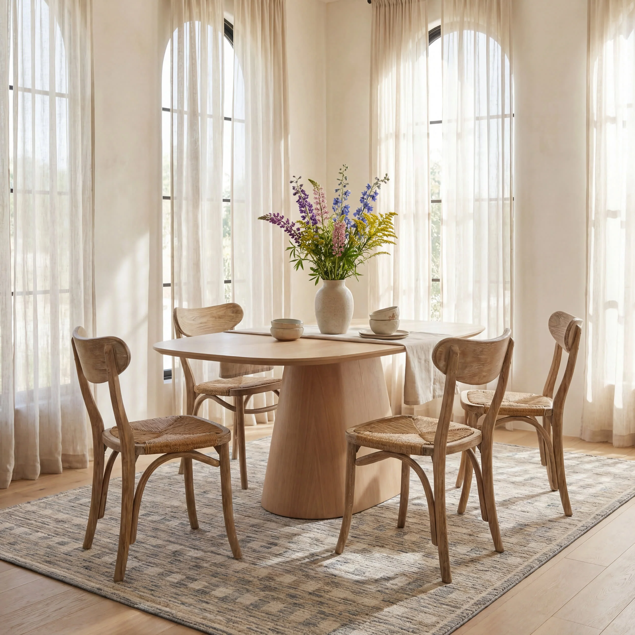 Sani Modern Southwestern Rug | Grey - Image 7