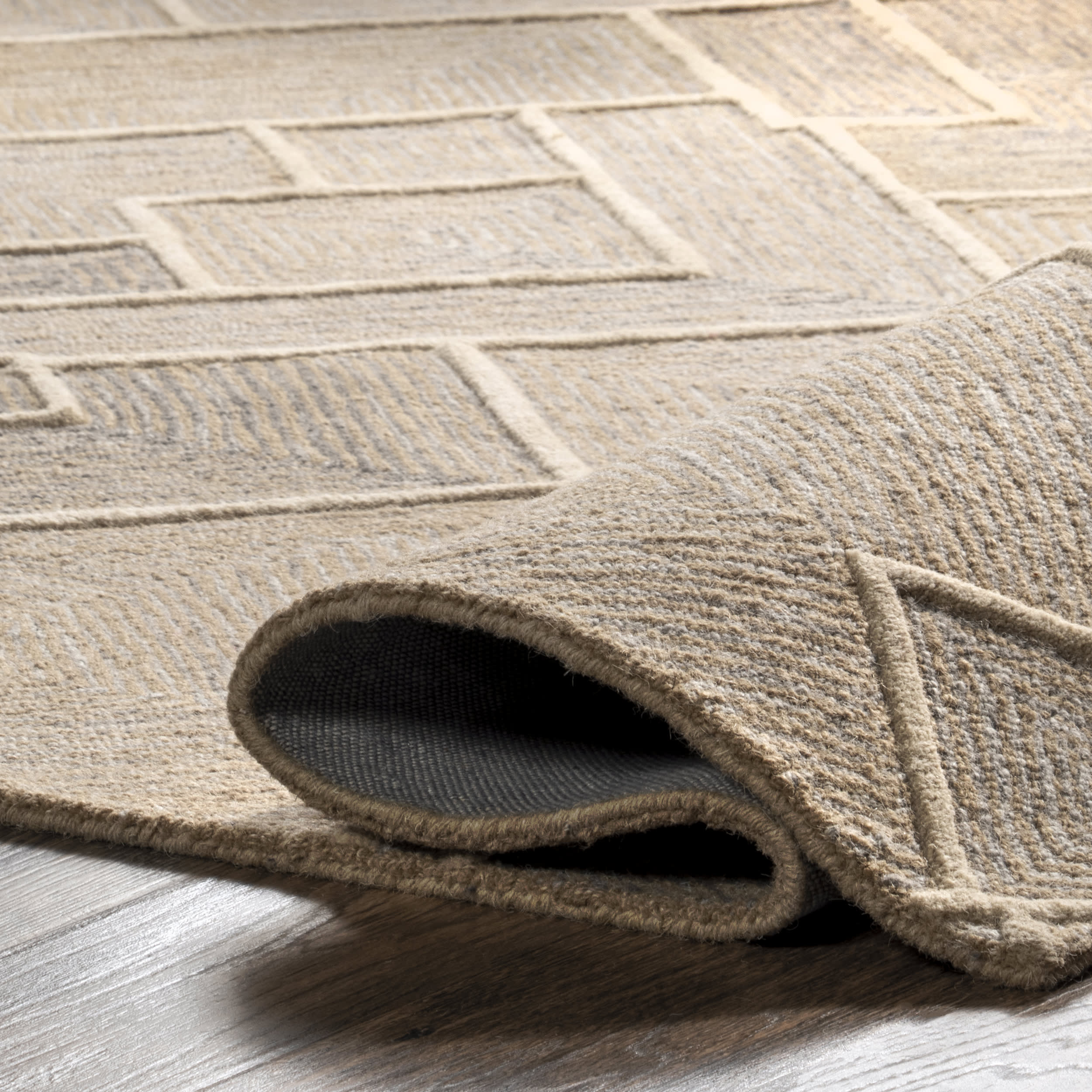 Sansa Maze Rug | Natural - Image 8