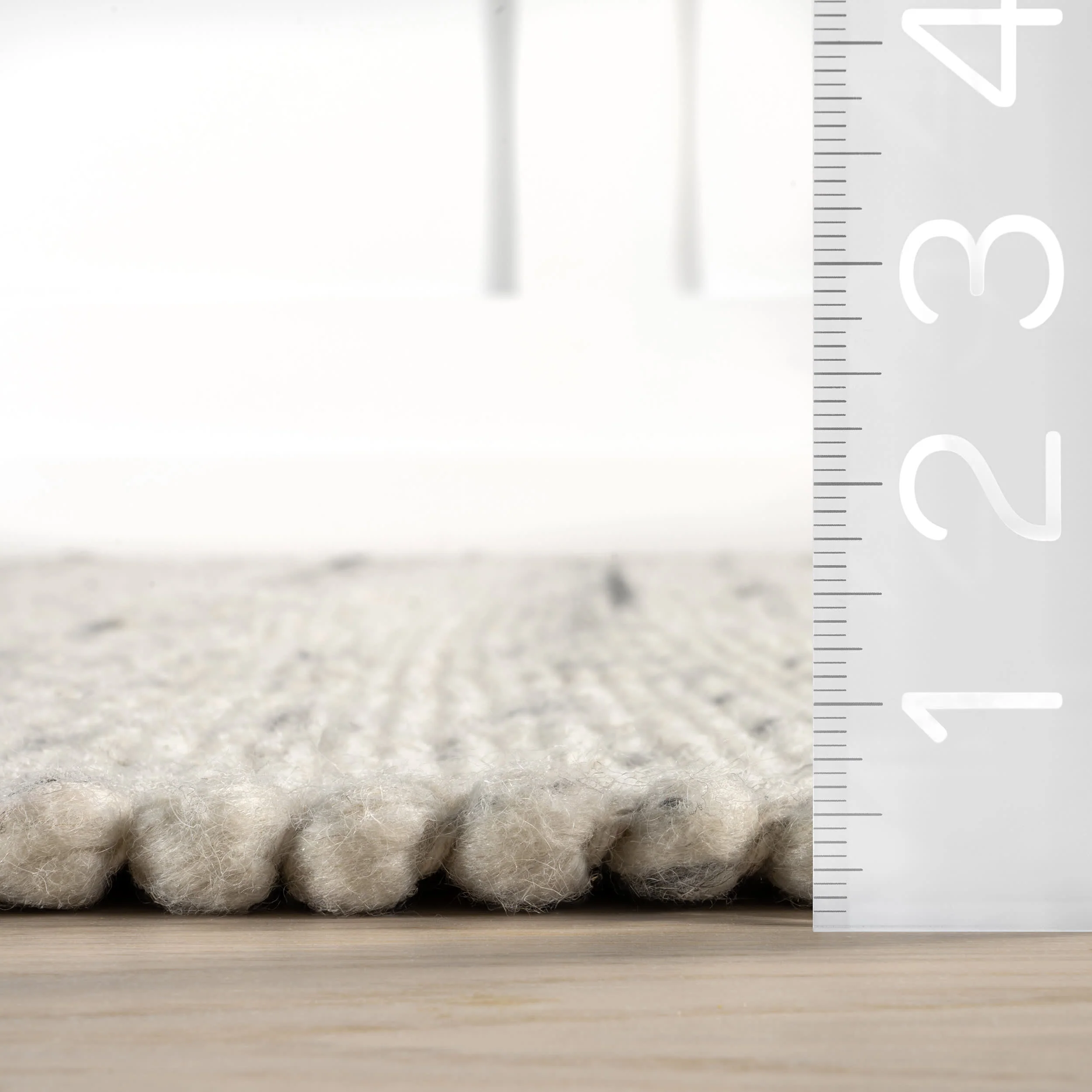 Santa Ynez Marled Rug | Ivory - Image 5