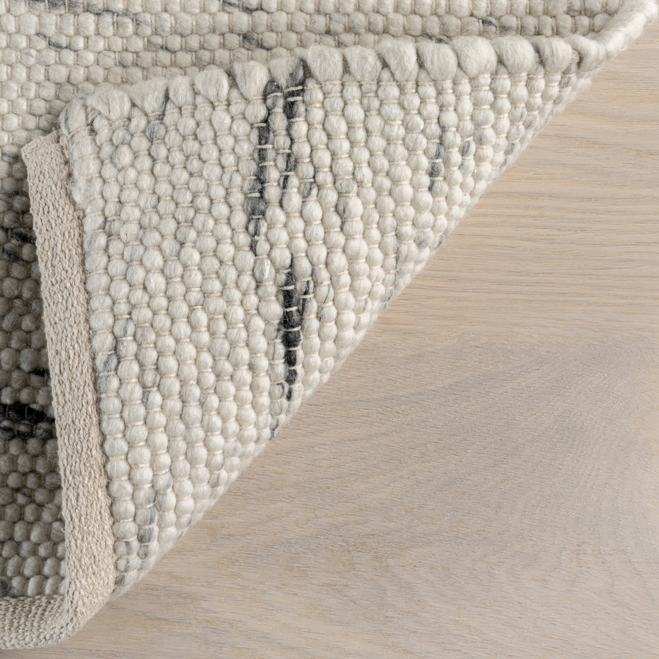 Santa Ynez Marled Rug | Ivory - Image 6
