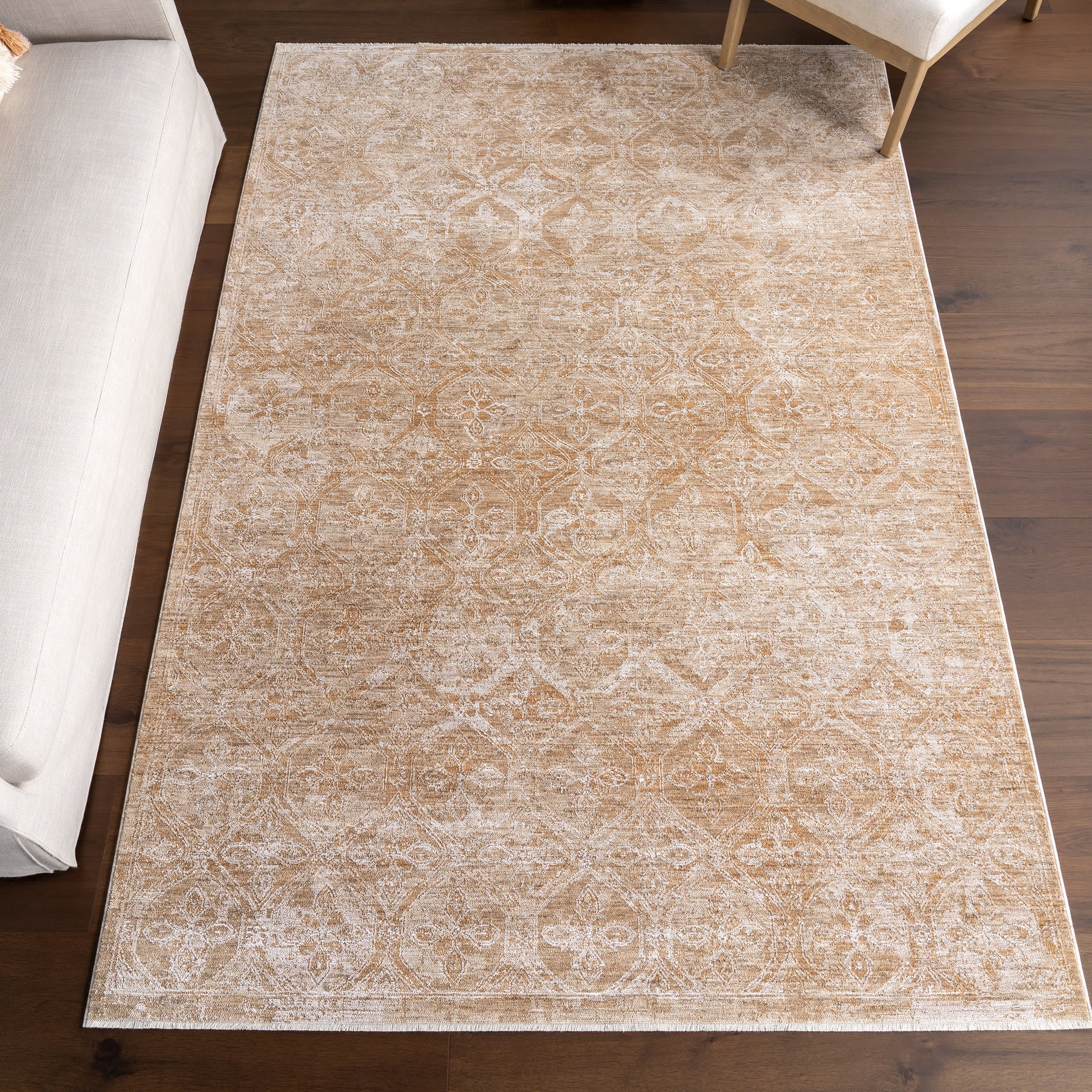 Sarahi Vintage Rug | Light Brown - Image 2