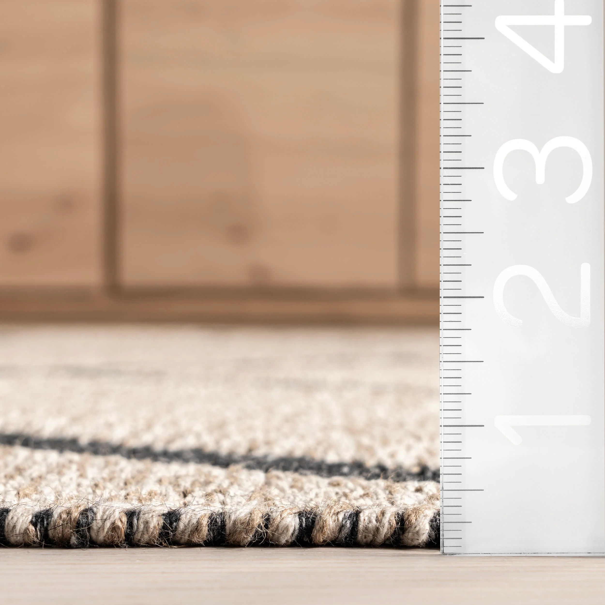 Sariah Reversible Geometric Rug | Dark Grey - Image 6