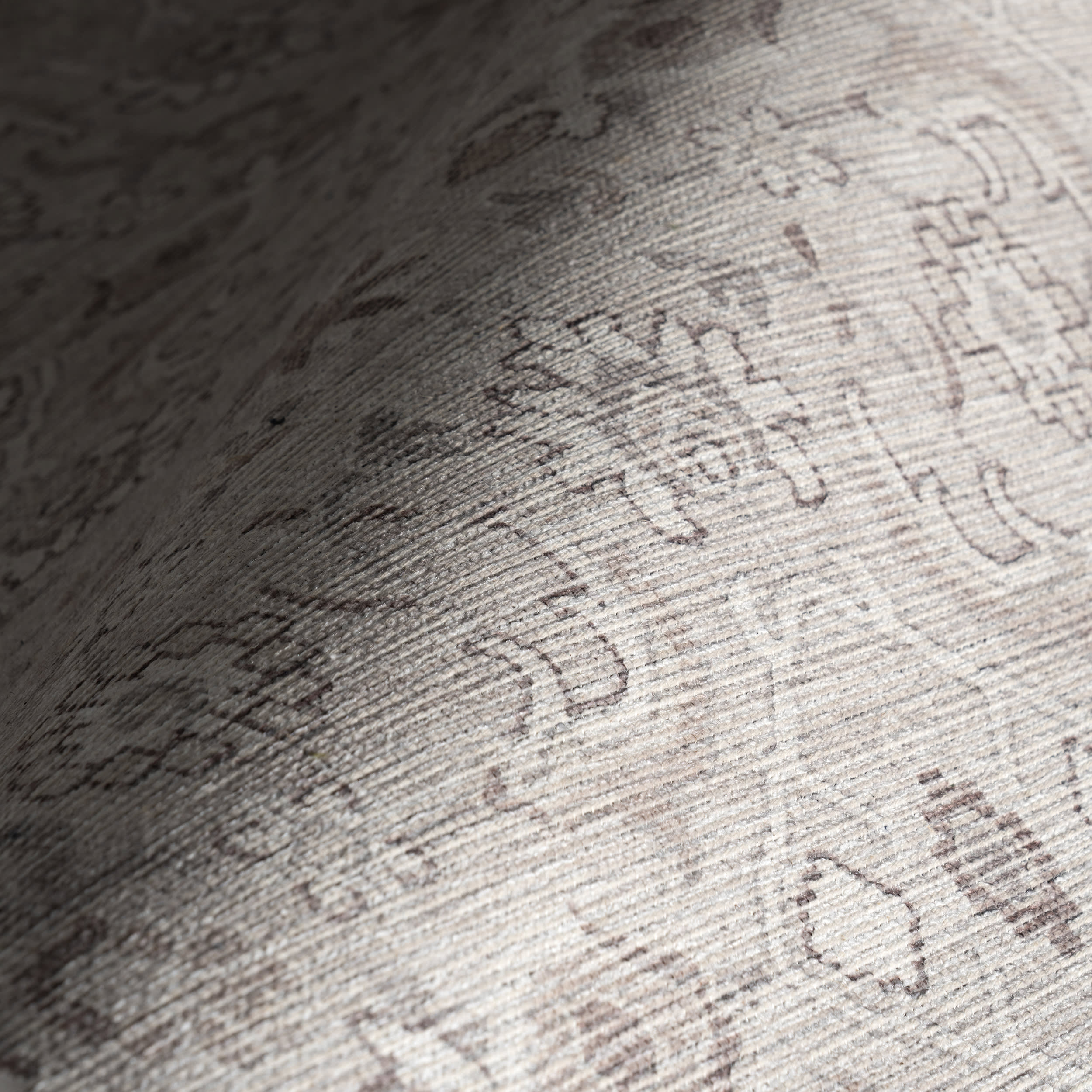 Sariyah Medallion Washable Rug | Taupe - Image 3