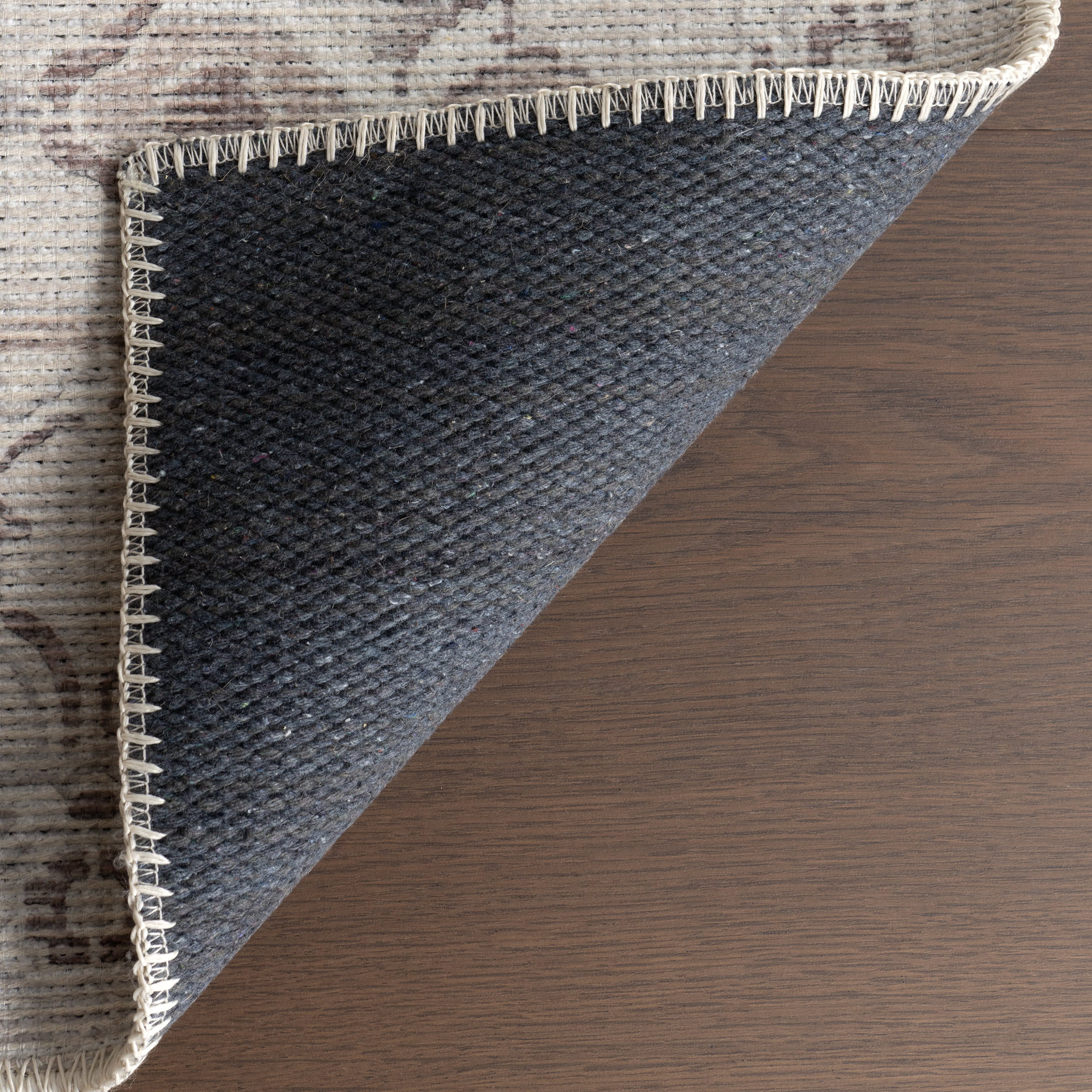 Sariyah Medallion Washable Rug | Taupe - Image 7