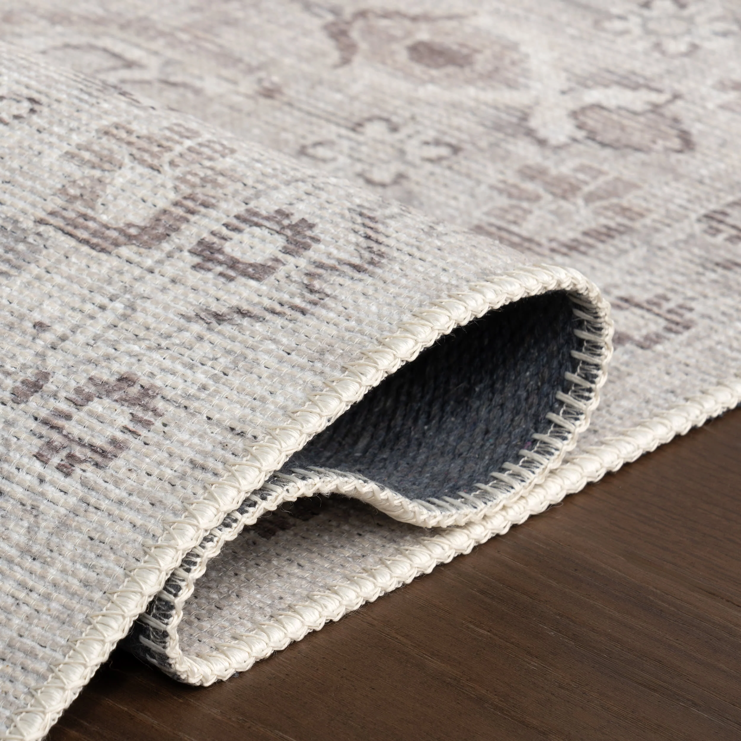 Sariyah Medallion Washable Rug | Taupe - Image 9