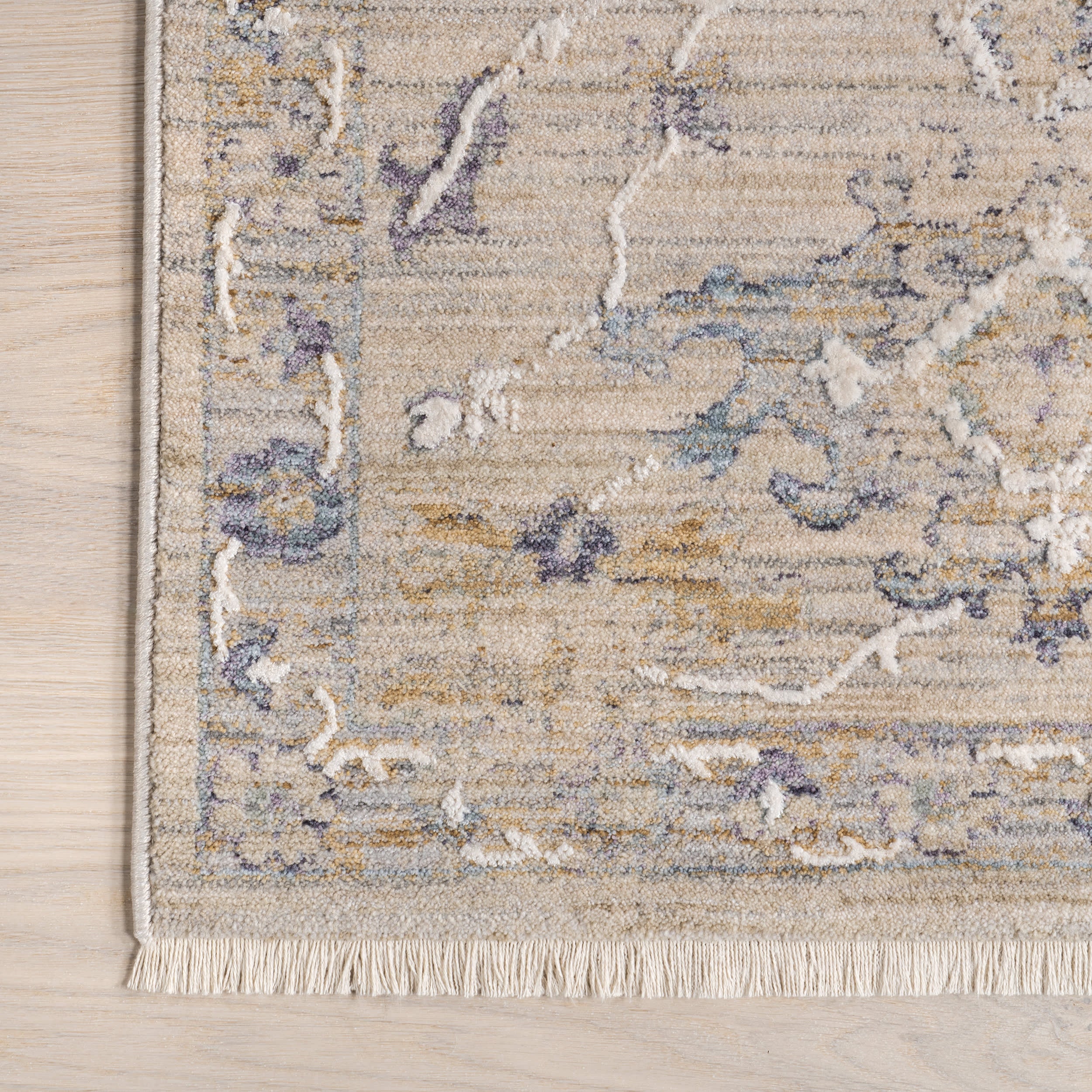Scarlett Botanical Rug | Beige - Image 3