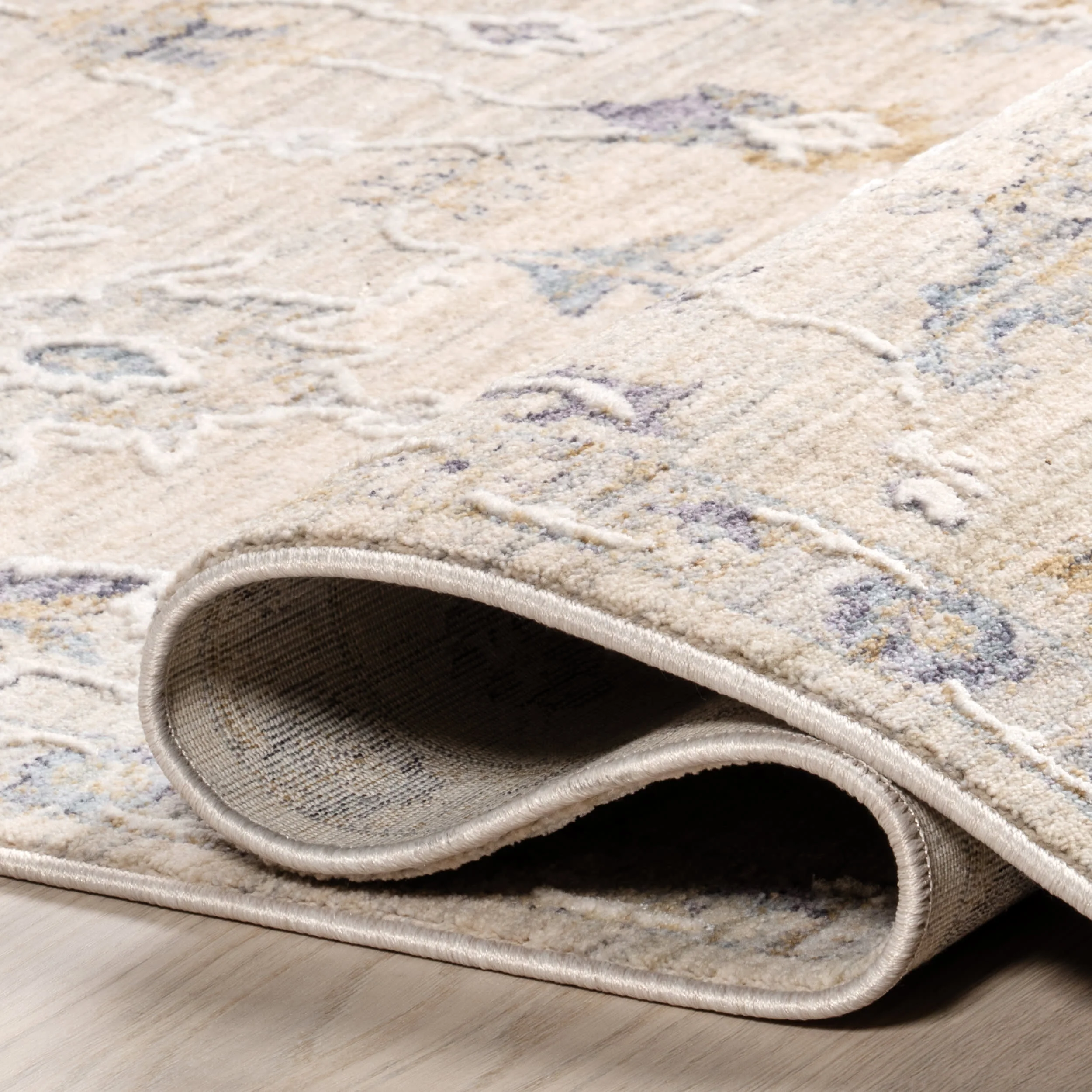 Scarlett Botanical Rug | Beige - Image 8