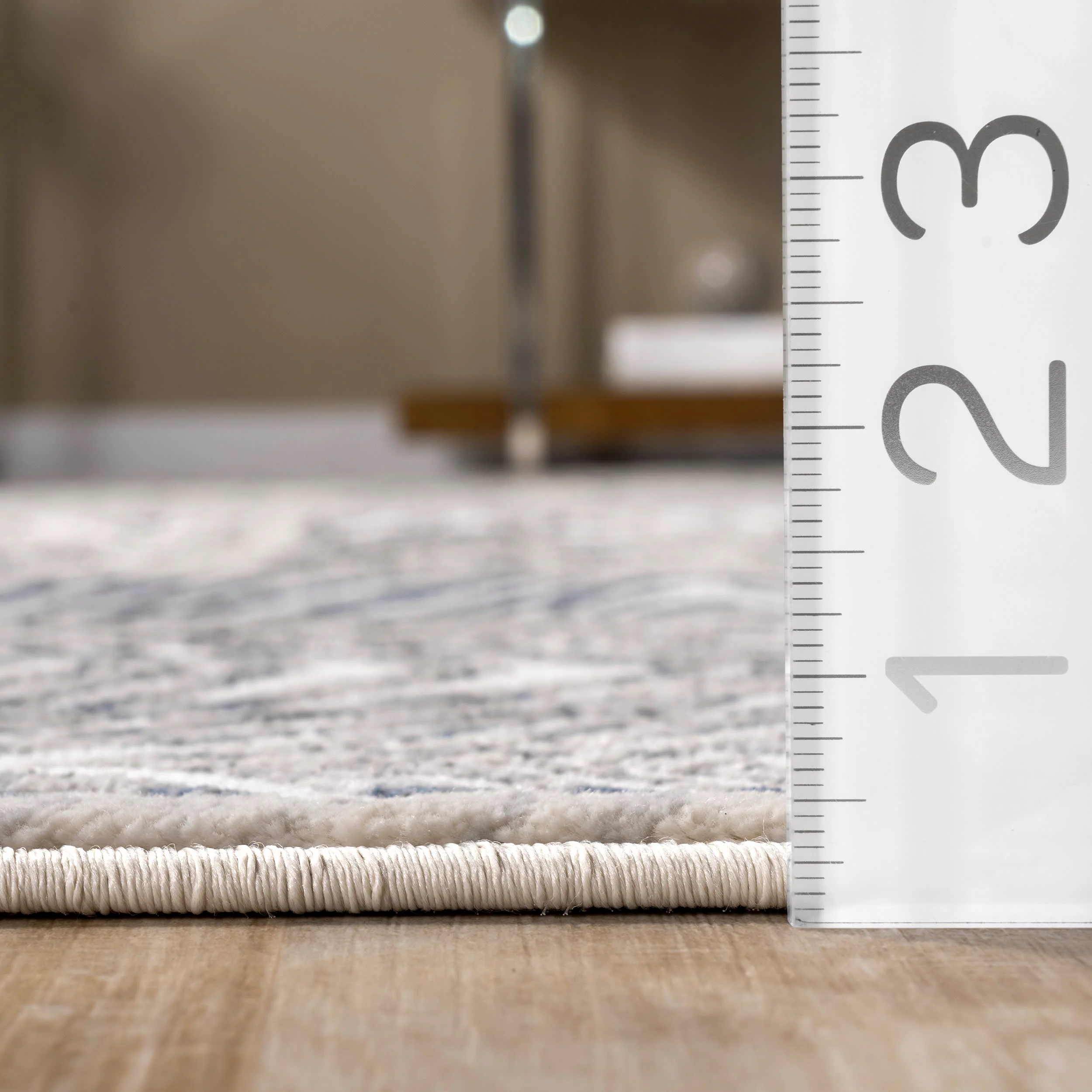 Scrolling Abstract Rug | Grey - Image 5