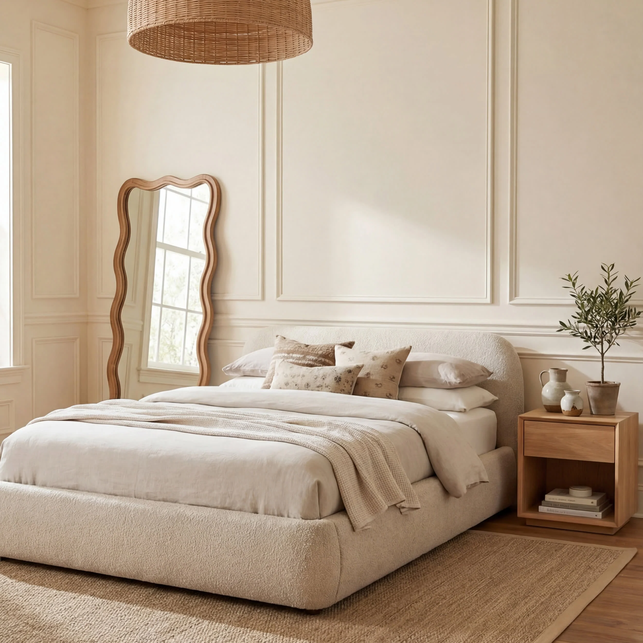 Seagrass with Border Rug | Beige - Image 10