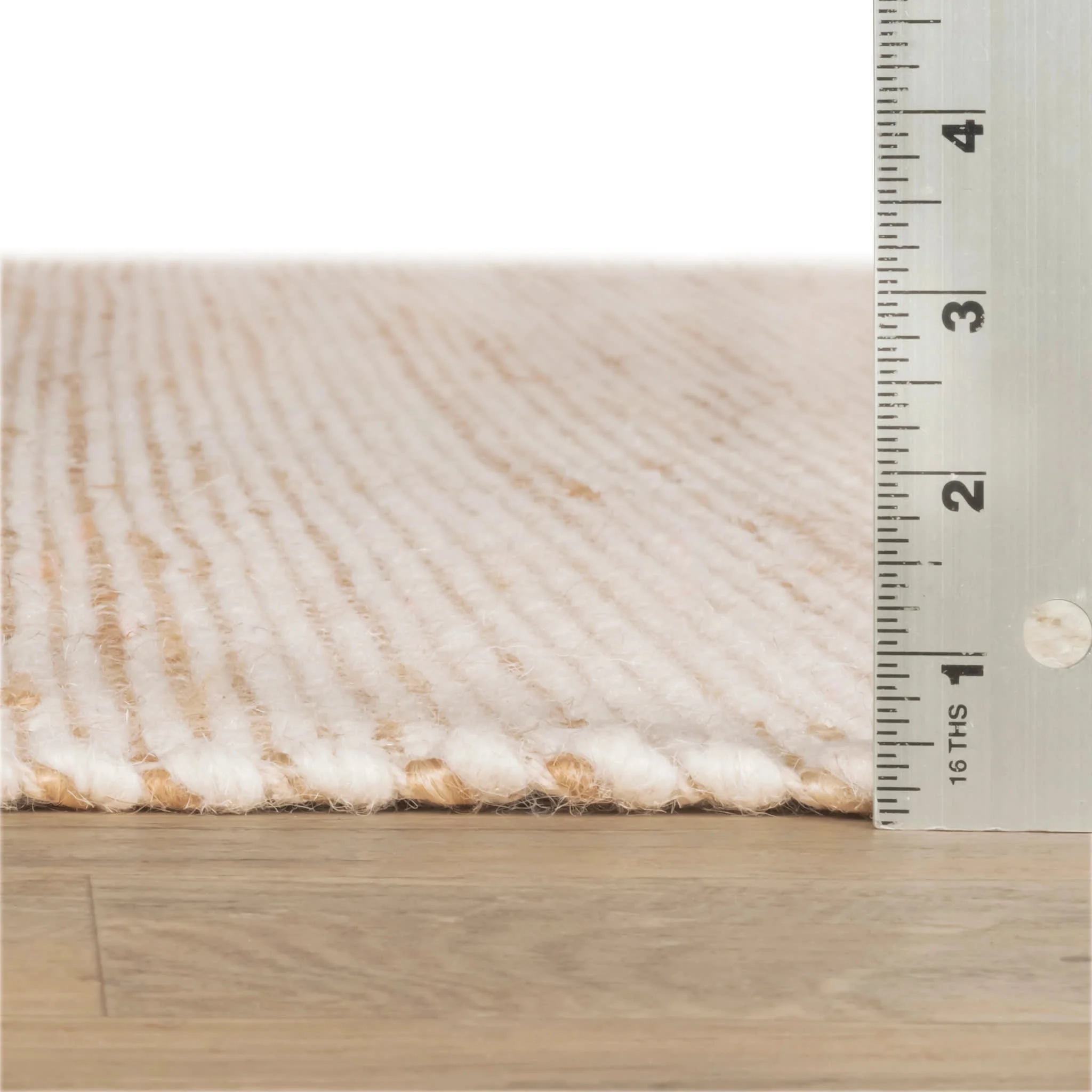 Seed Handwoven Jute Rug | Ivory/Natural - Image 4