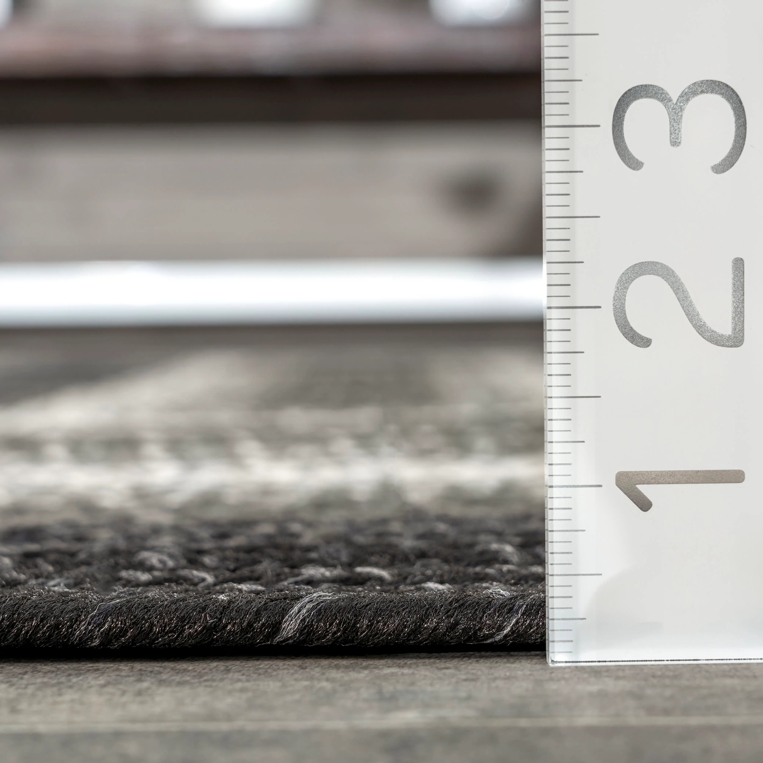 Selena Braided Indoor/Outdoor Rug | Charcoal - Image 5