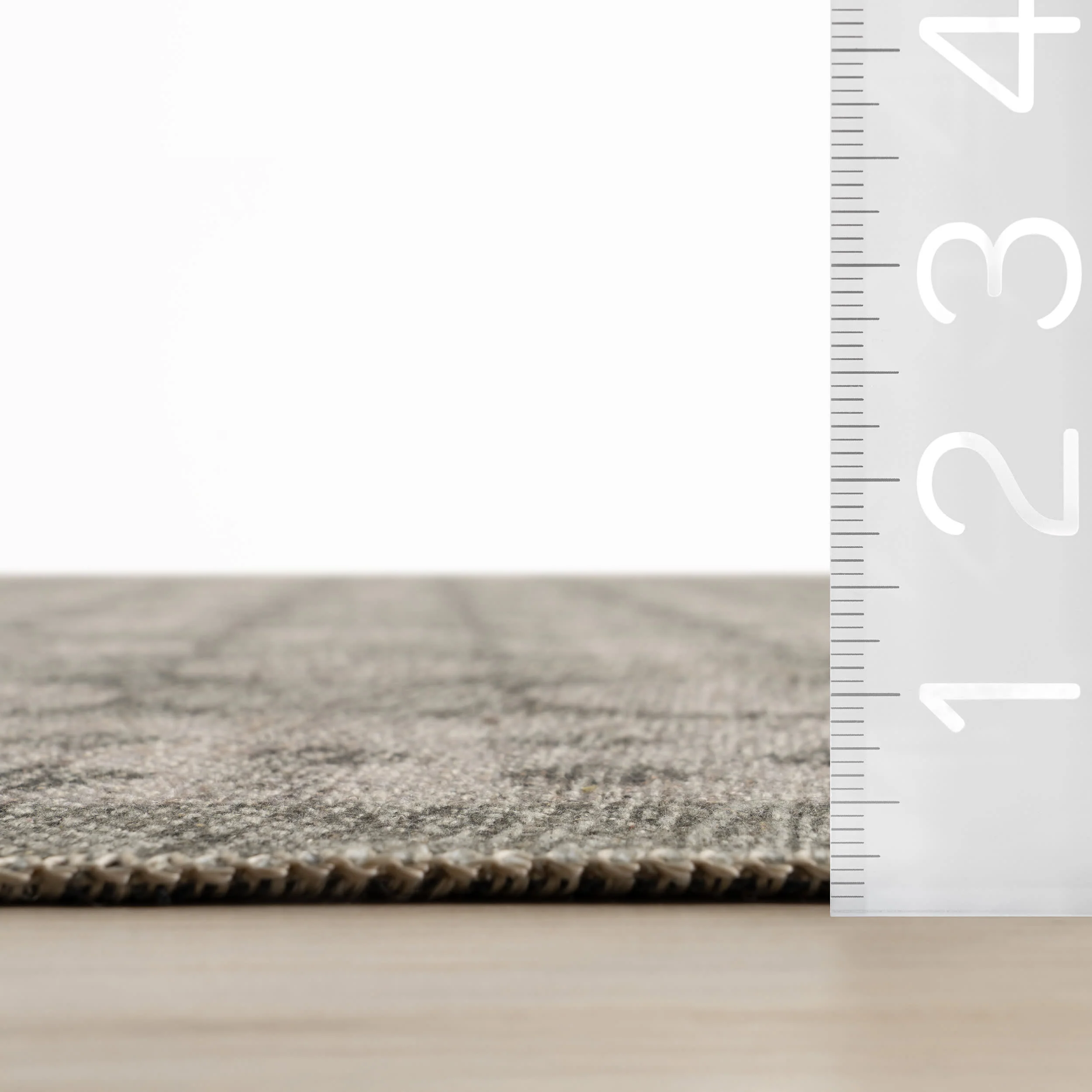 Selima Traditional Geometric Washable Rug | Green - Image 6
