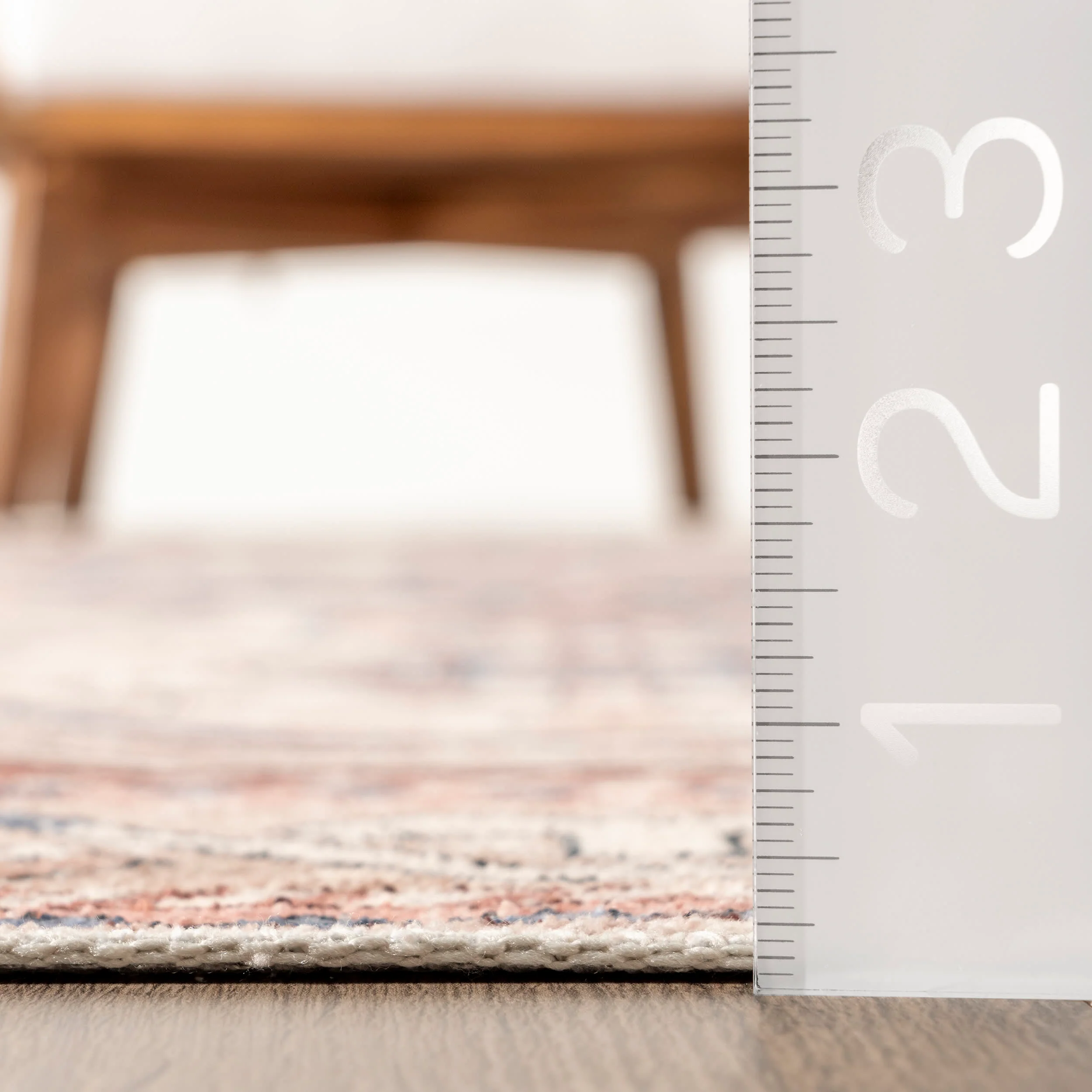 Selma Washable Medallion Rug | Rust - Image 5