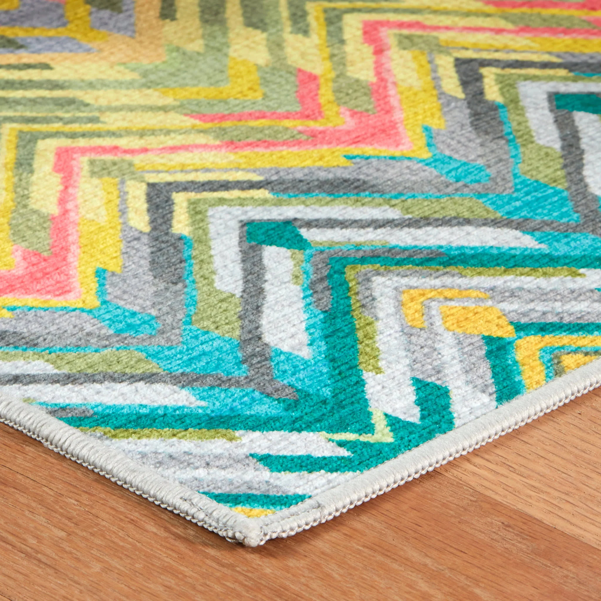 Seneca Machine Washable Rug | Multi - Image 4
