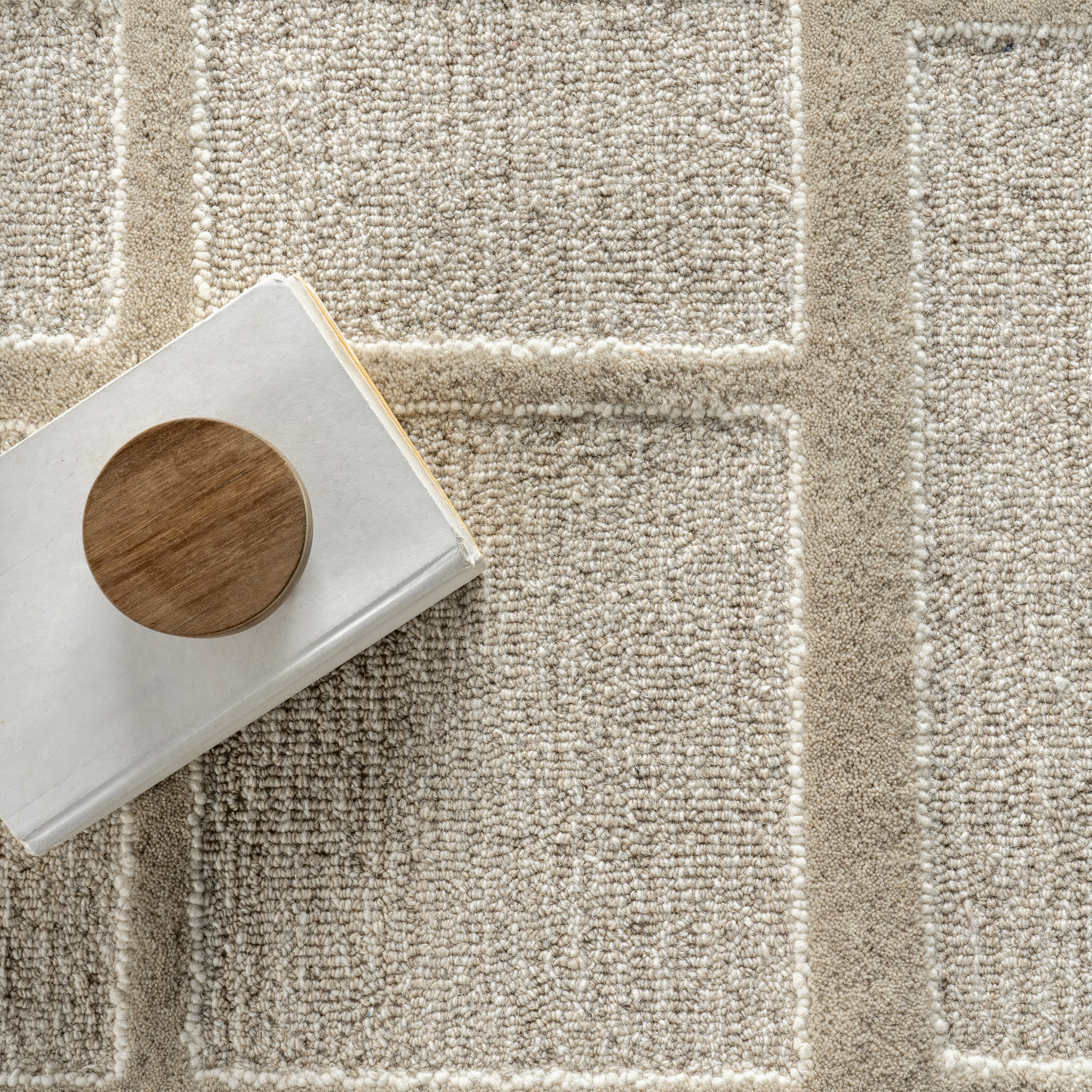 Seraphina Geometric Rug | Beige - Image 8