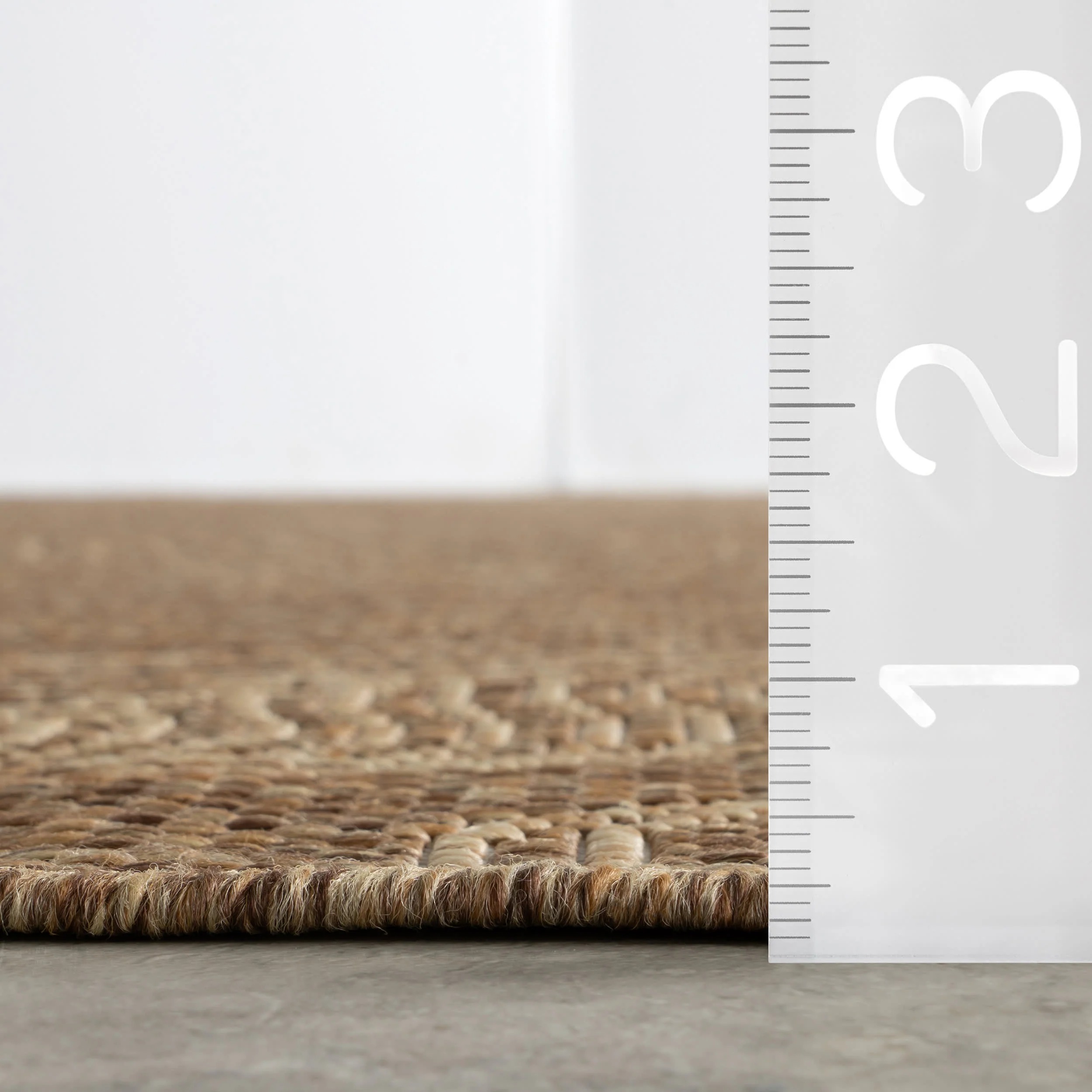 Serelith Floral Indoor/Outdoor Rug | Light Brown - Image 5